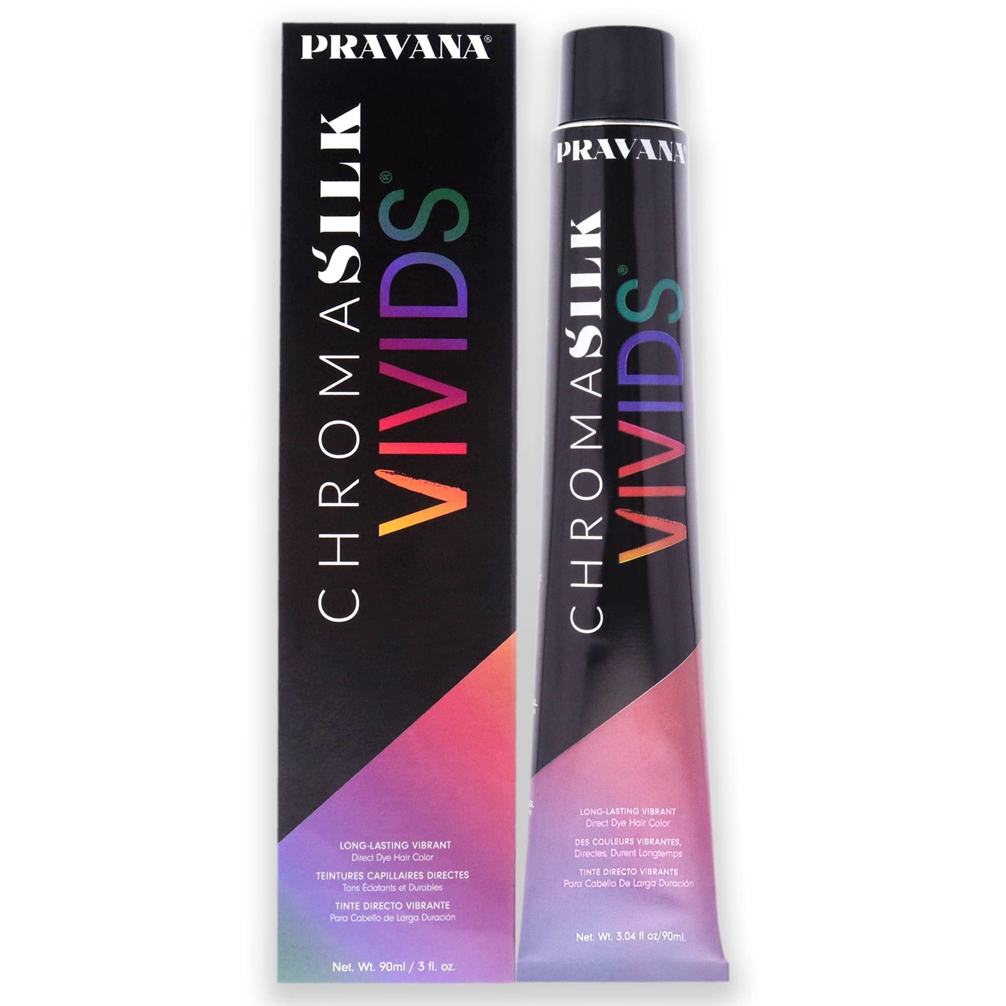 Pravana ChromaSilk Vivids Long-Lasting Vibrant Color - Blue Topaz Unisex, 3.04 Fl Oz (Pack of 1)