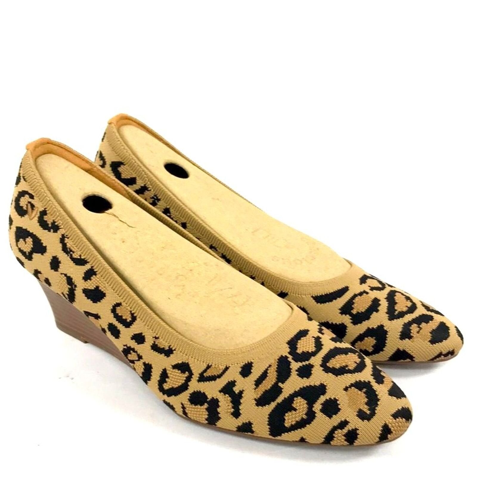 VIVAIA Tamia Wedge Womens Round Toe Wedge Pumps Shoes 9.5 US