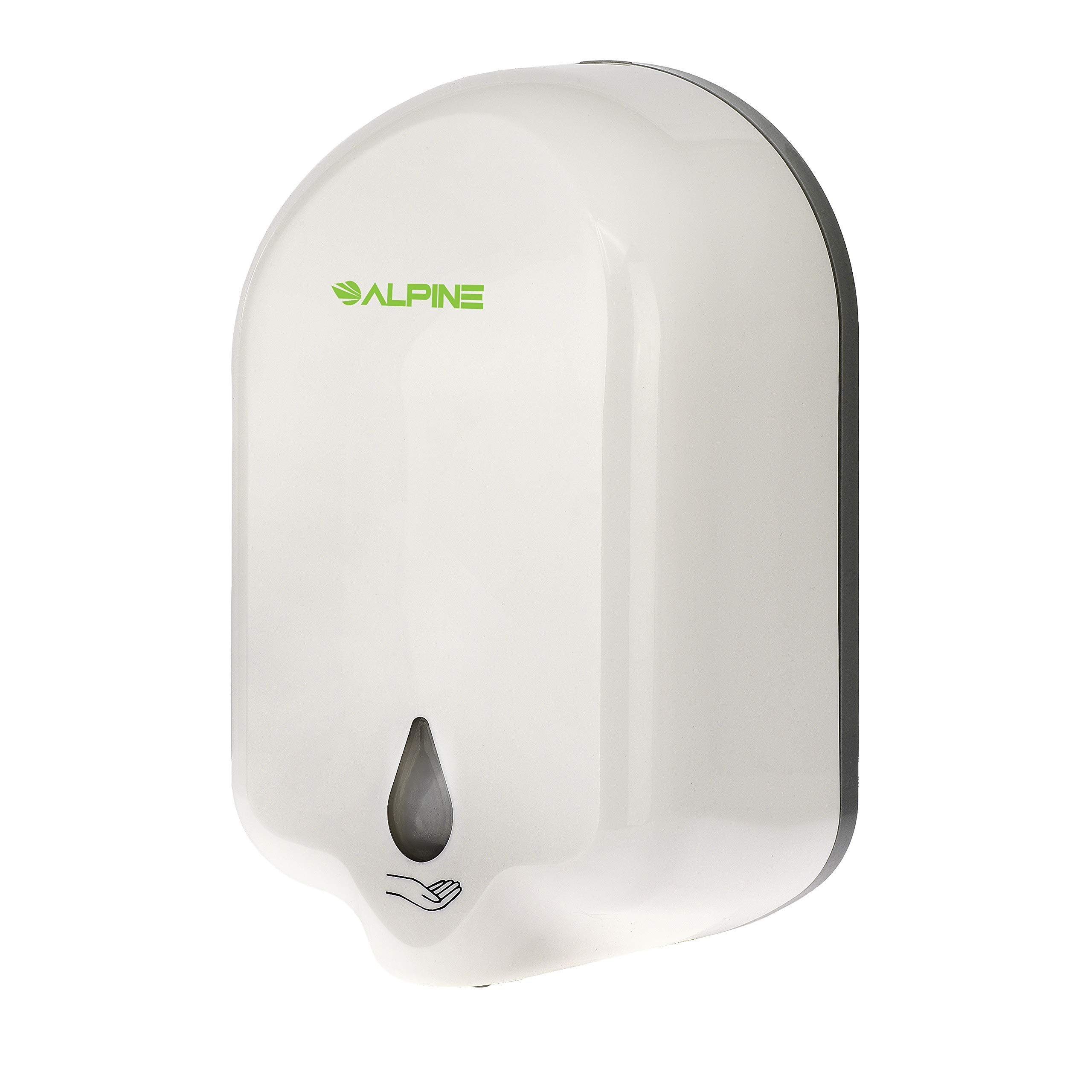 Alpine Industries Automatic Soap Dispenser - Liquid/Gel Hand Sanitizer Dispenser - Wall Mounted Touch Free Soap Dispenser for Hospital, Office,Restaurant and Bathroom- 1100 mL