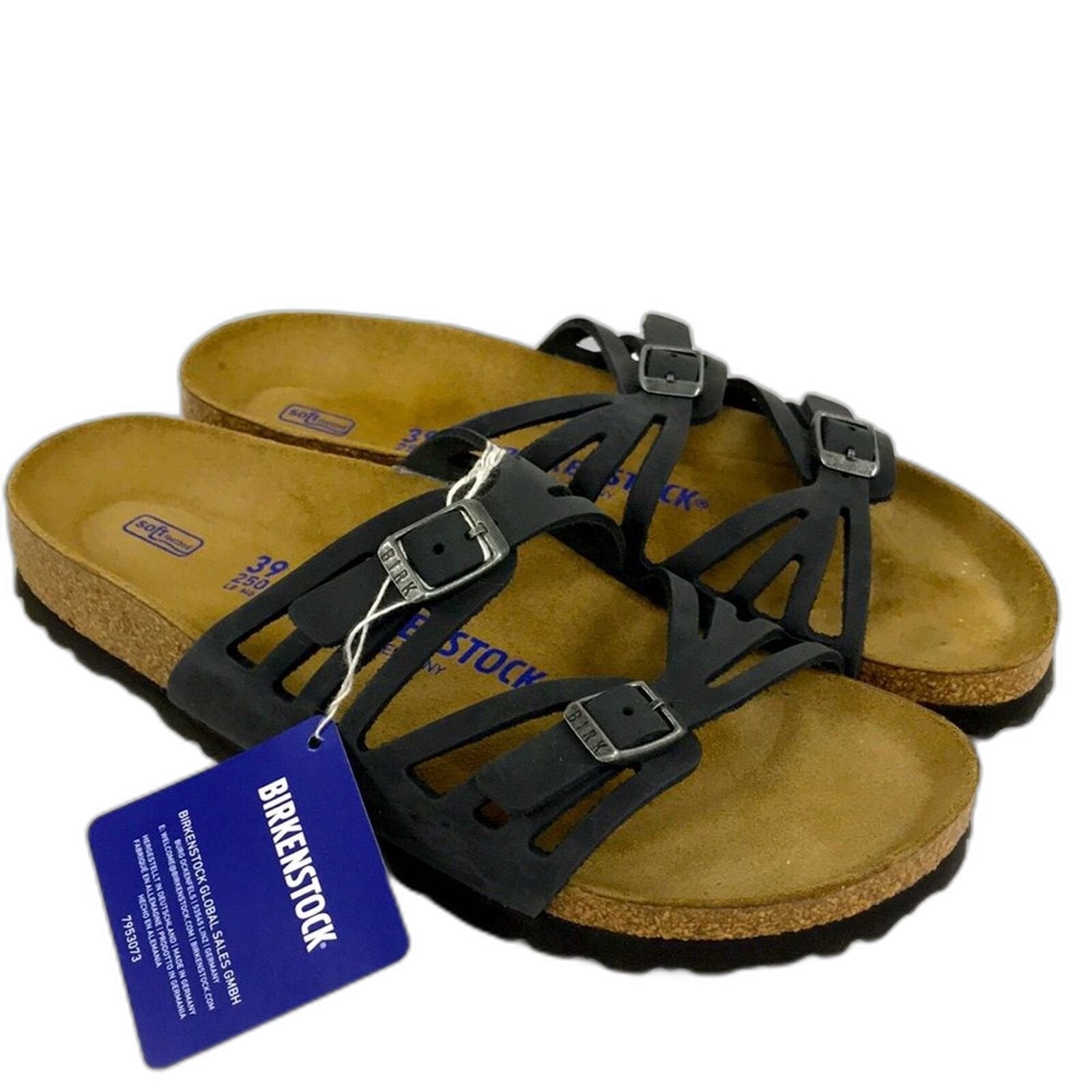 Birkenstock Granada Sandal Black Birkibuc 8 US