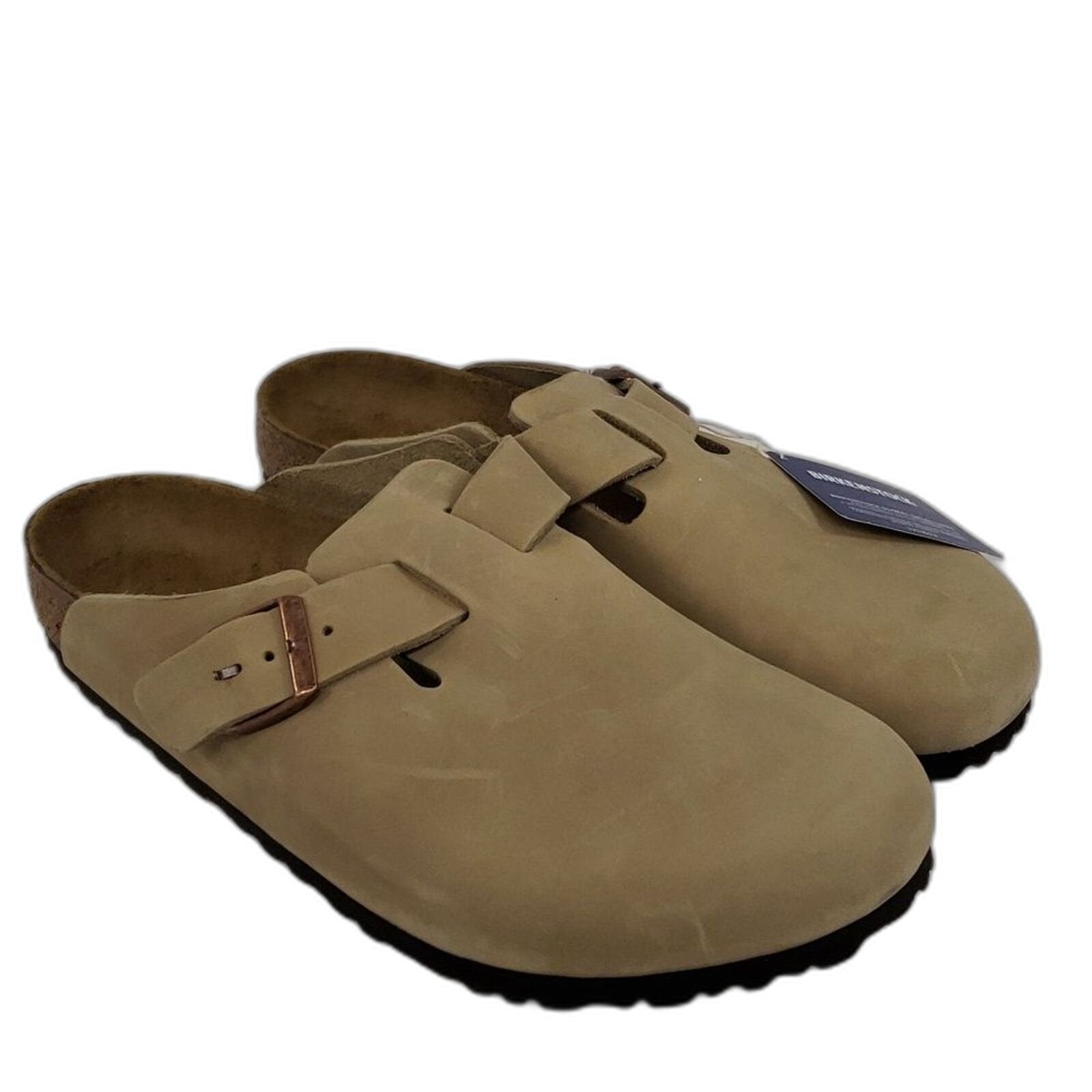 Birkenstock Boston Classic Arch ClogTobacco Brown Leather 11 US