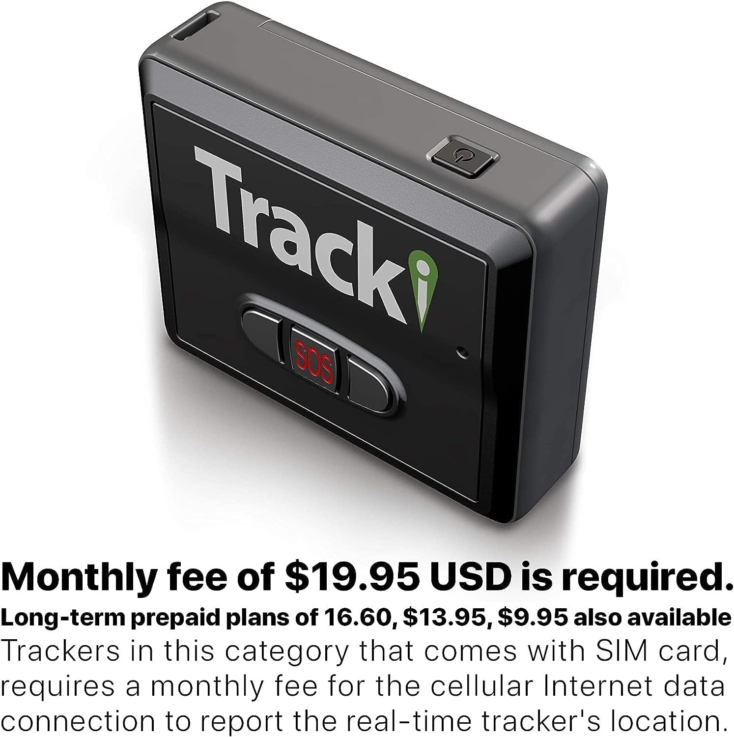 Tracki GPS Tracker for Vehicles, Car, Kids, Assets. Subscription Needed 4G LTE GPS Tracking Device. Unlimited Distance, US & Worldwide. Small Portable Real time Mini Magnetic