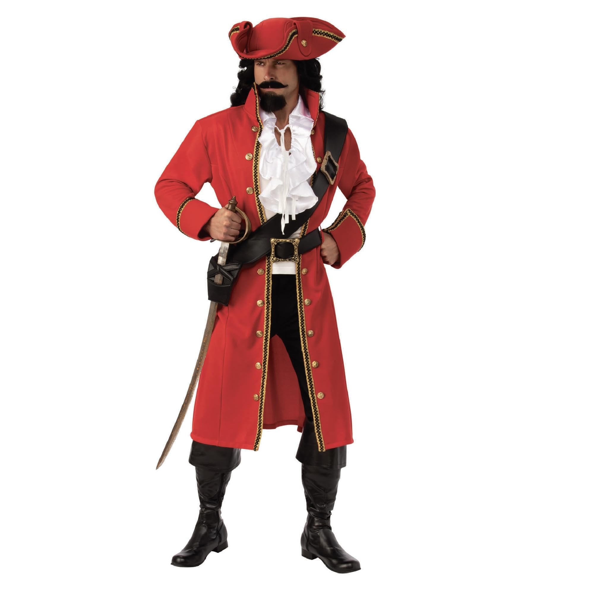 Rubie's Men's Opus Collection Pirate Captain Costume, As Shown, Standard