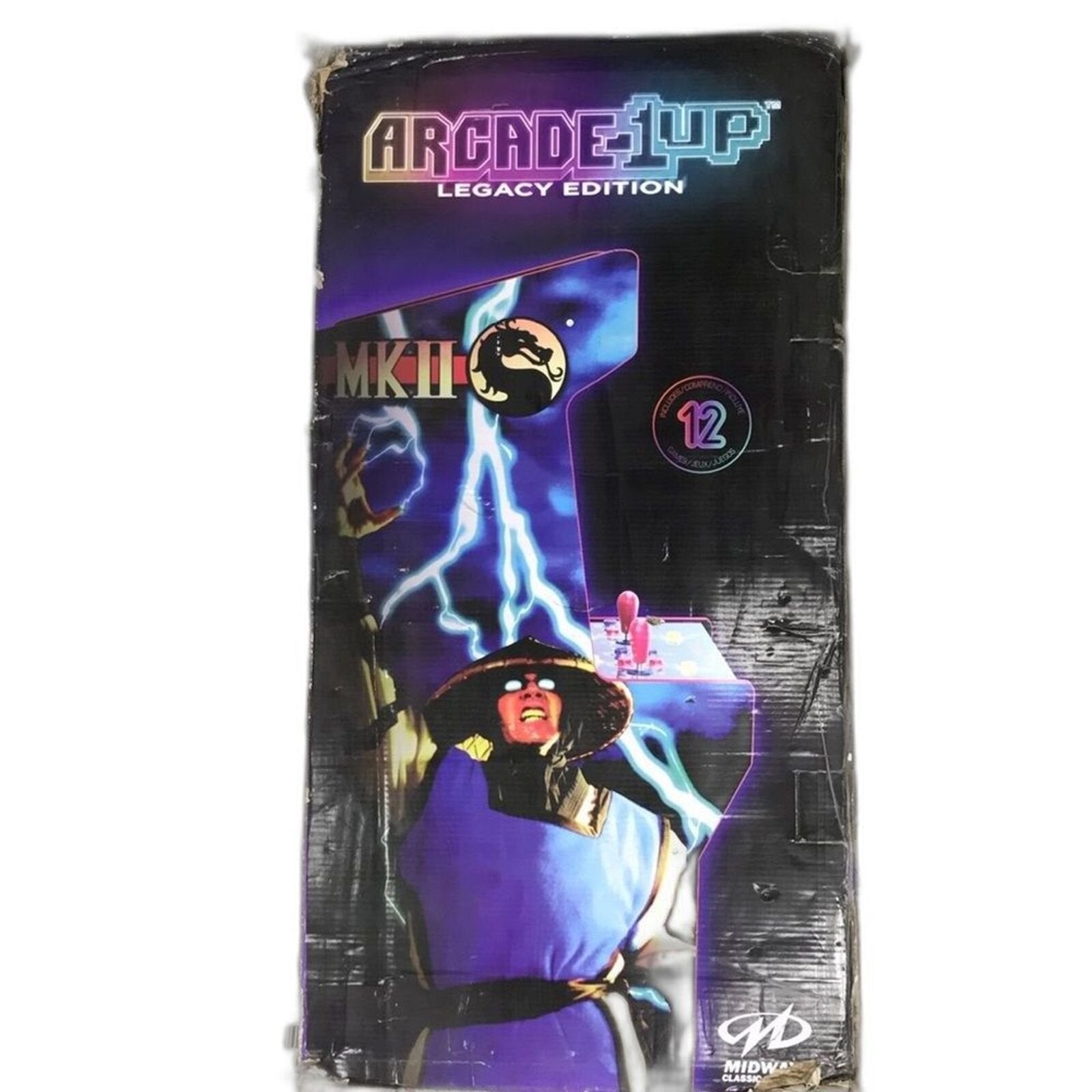 Arcade 1UP Legacy Edition Mortal Kombat II 2 Machine 12 Games