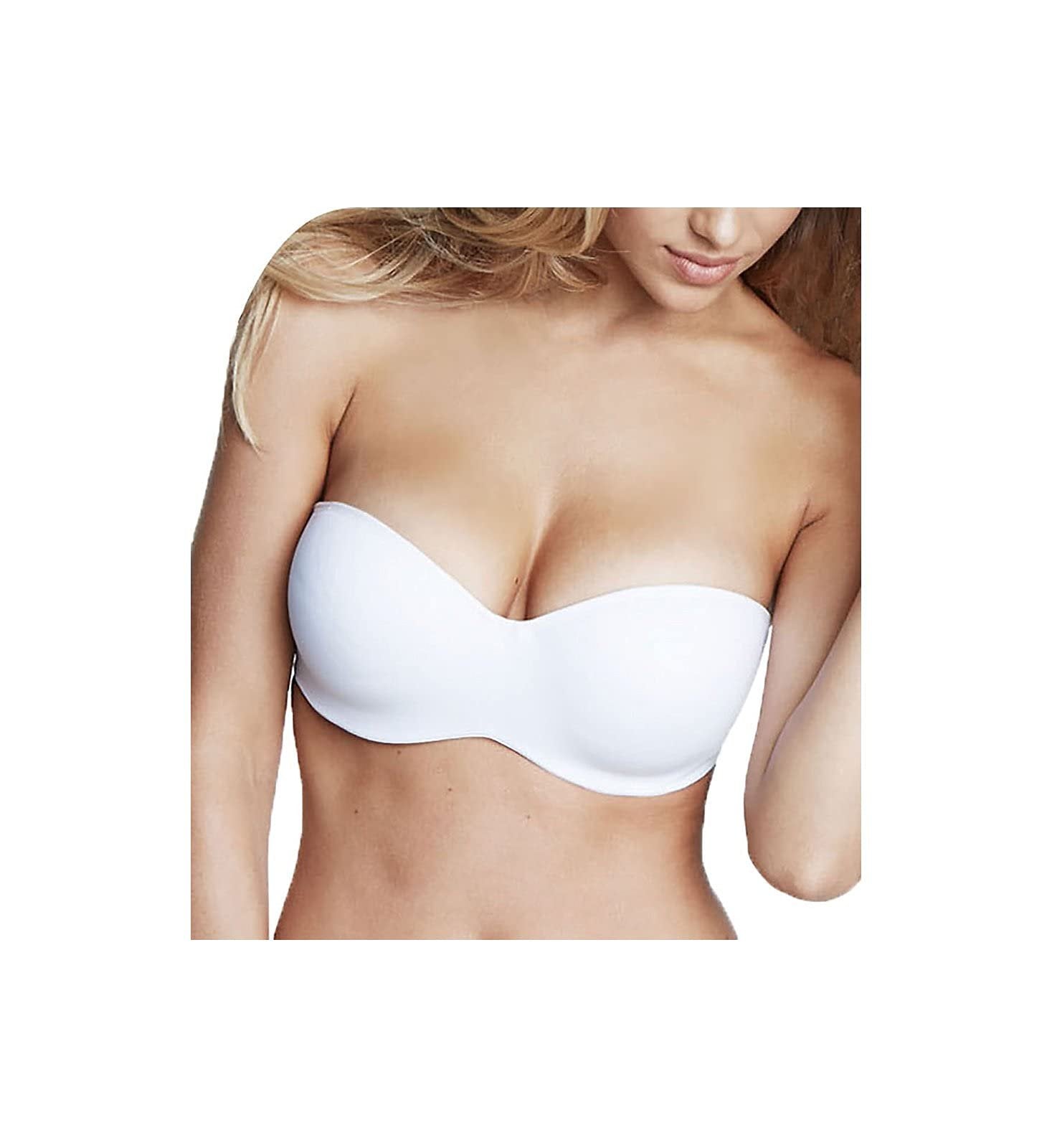 Dominique Women's Oceane Convertible Strapless Bra-34B White