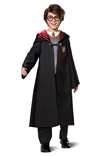 Harry Potter Kids Costume - Children Size Medium (7-8) - Black & Red Outfit