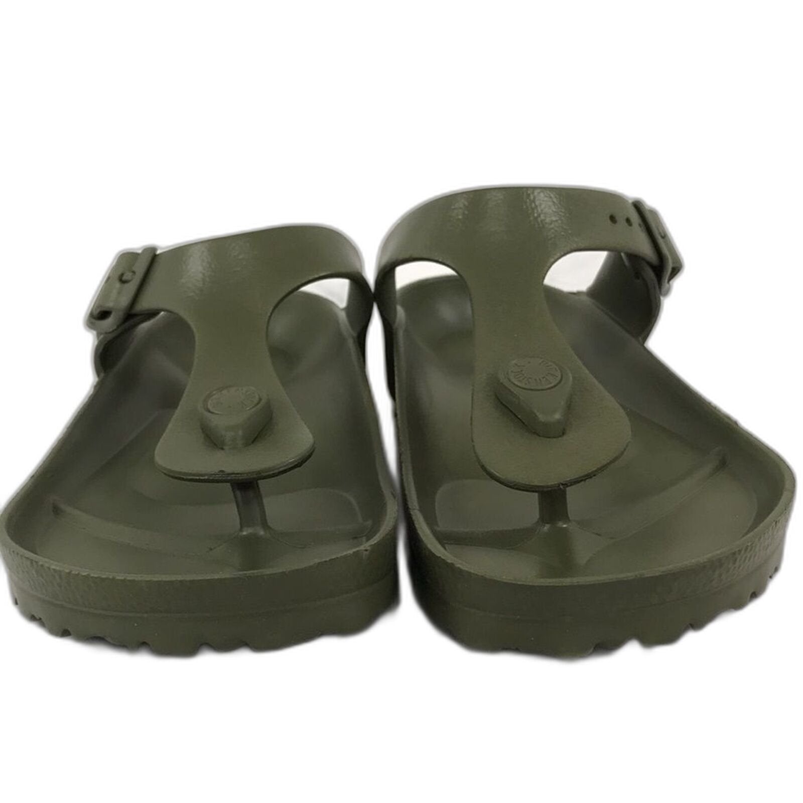 Birkenstock Womens Gizeh EVA Sandals Khaki 5 US