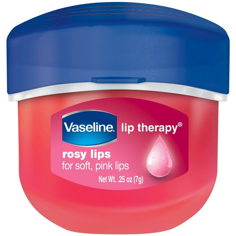 Vaseline Lip Therapy Tinted Lip Balm Mini, Rosy,0.25 Ounce (Pack of 8)