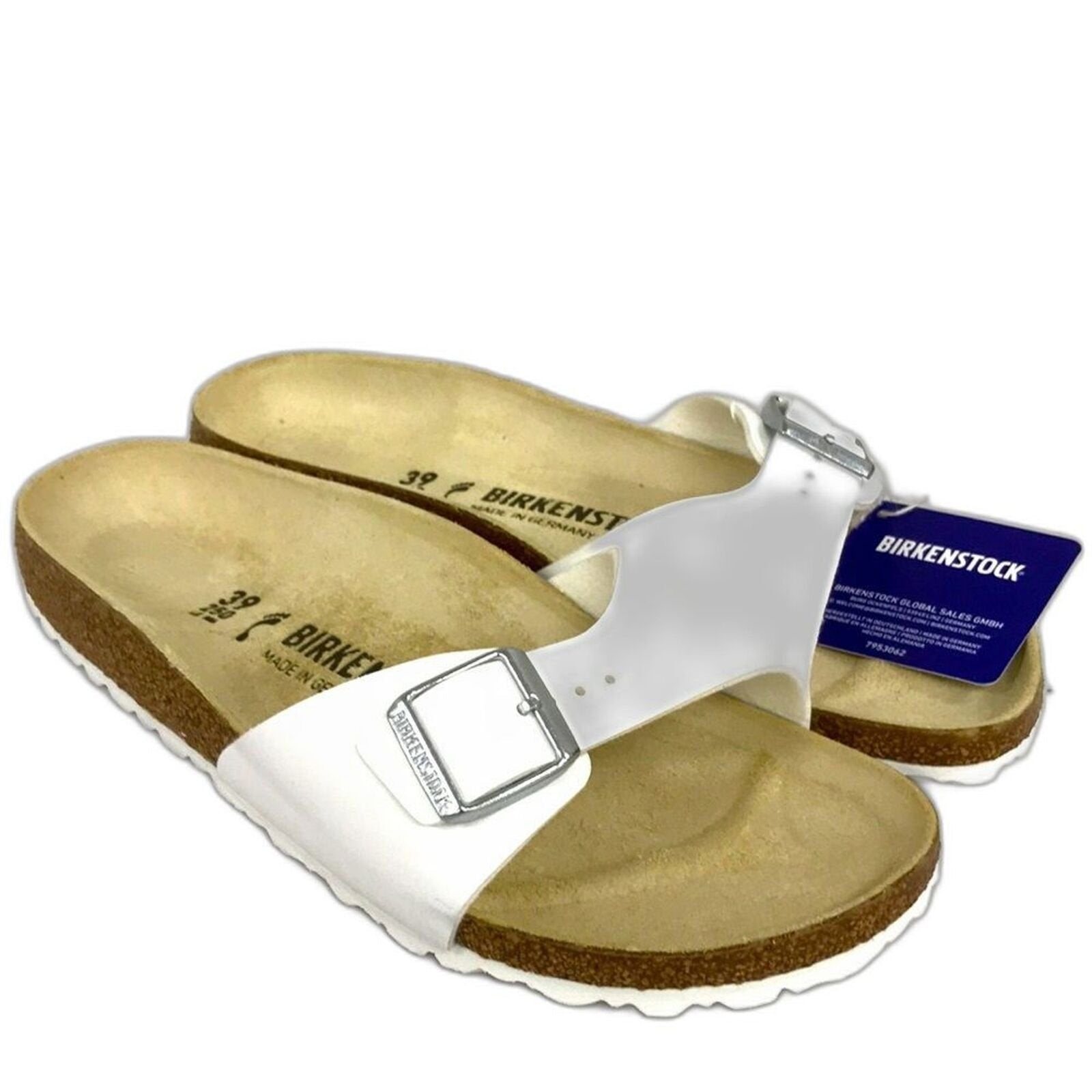 Birkenstock Madrid BS White 8 US