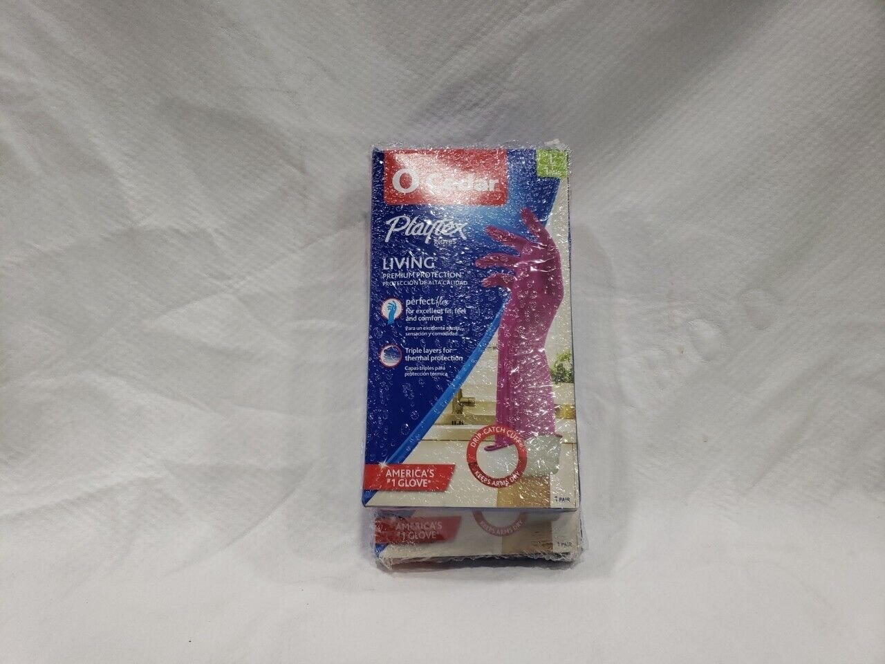 QTY=2 Pairs 041785998939 Size Large Playtex Cleaning Gloves