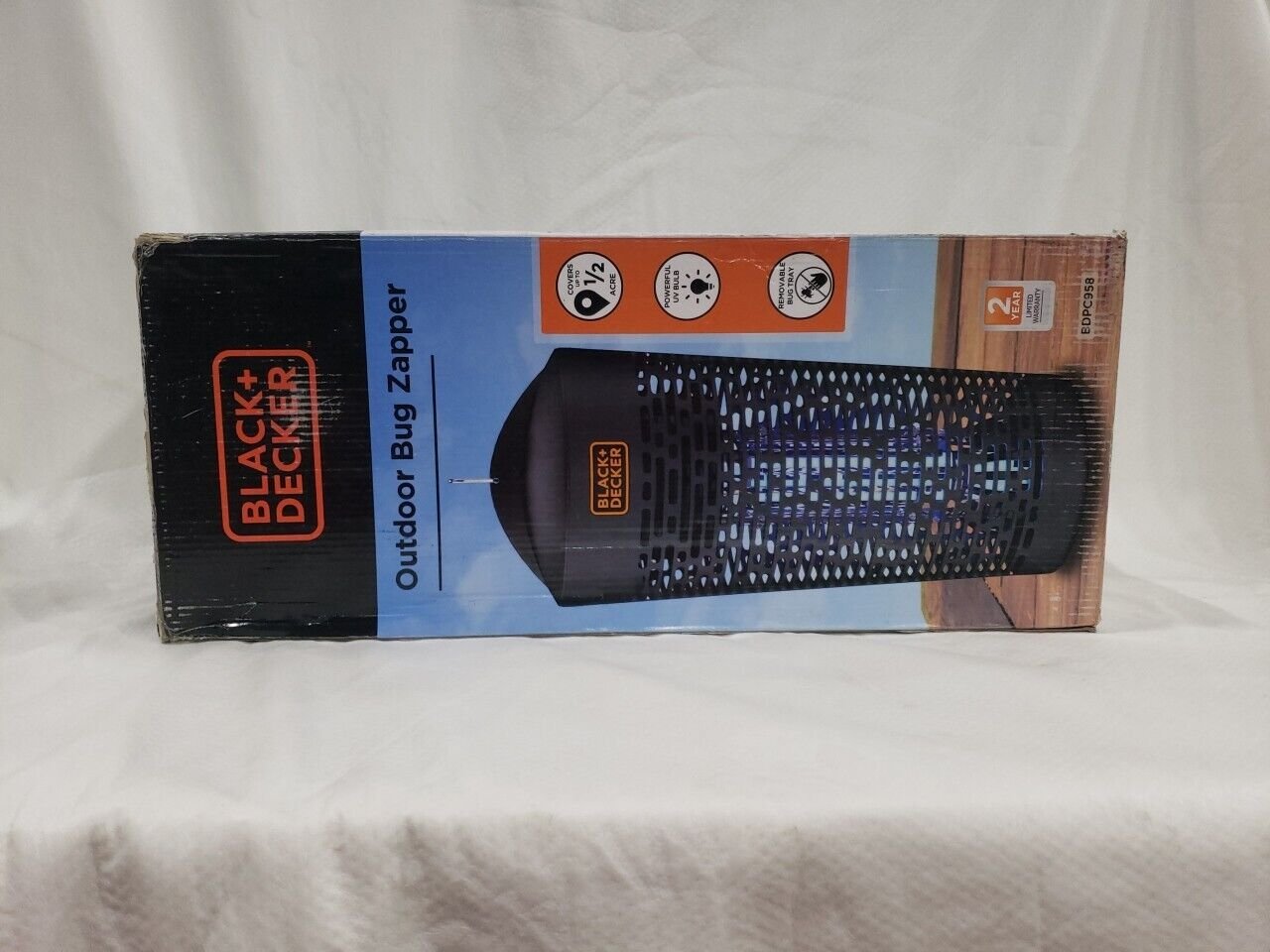 BLACK + DECKER Bug Zapper - OUTdoor/INdoor Mosquito Repellent & Fly Traps