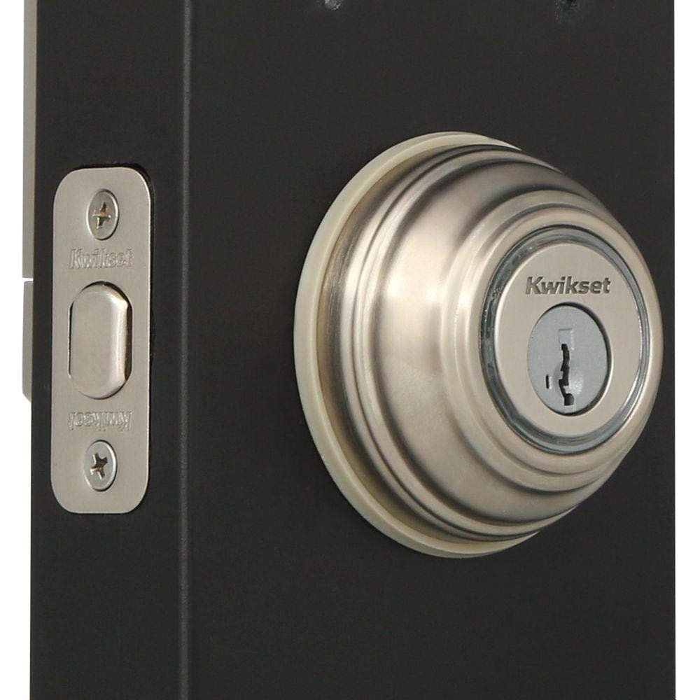 Single Cylinder Deadbolt Finish: Satin Nickel