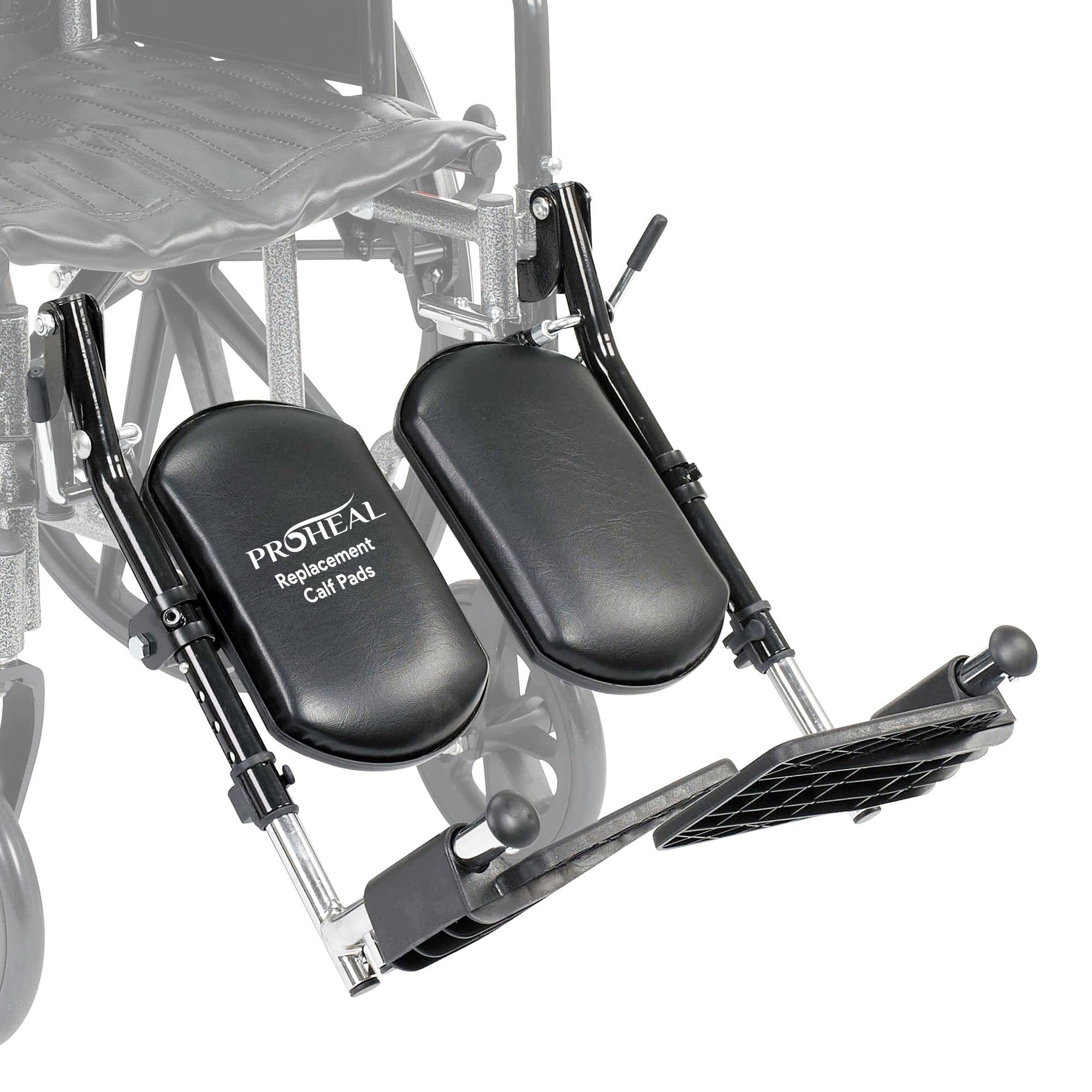 Elevating Wheelchair Leg Rest - Elevated Foot Rest with Wheelchair Calf Support - Leg Pressure Distribution - Supreme Comfort Up to 180 Degrees