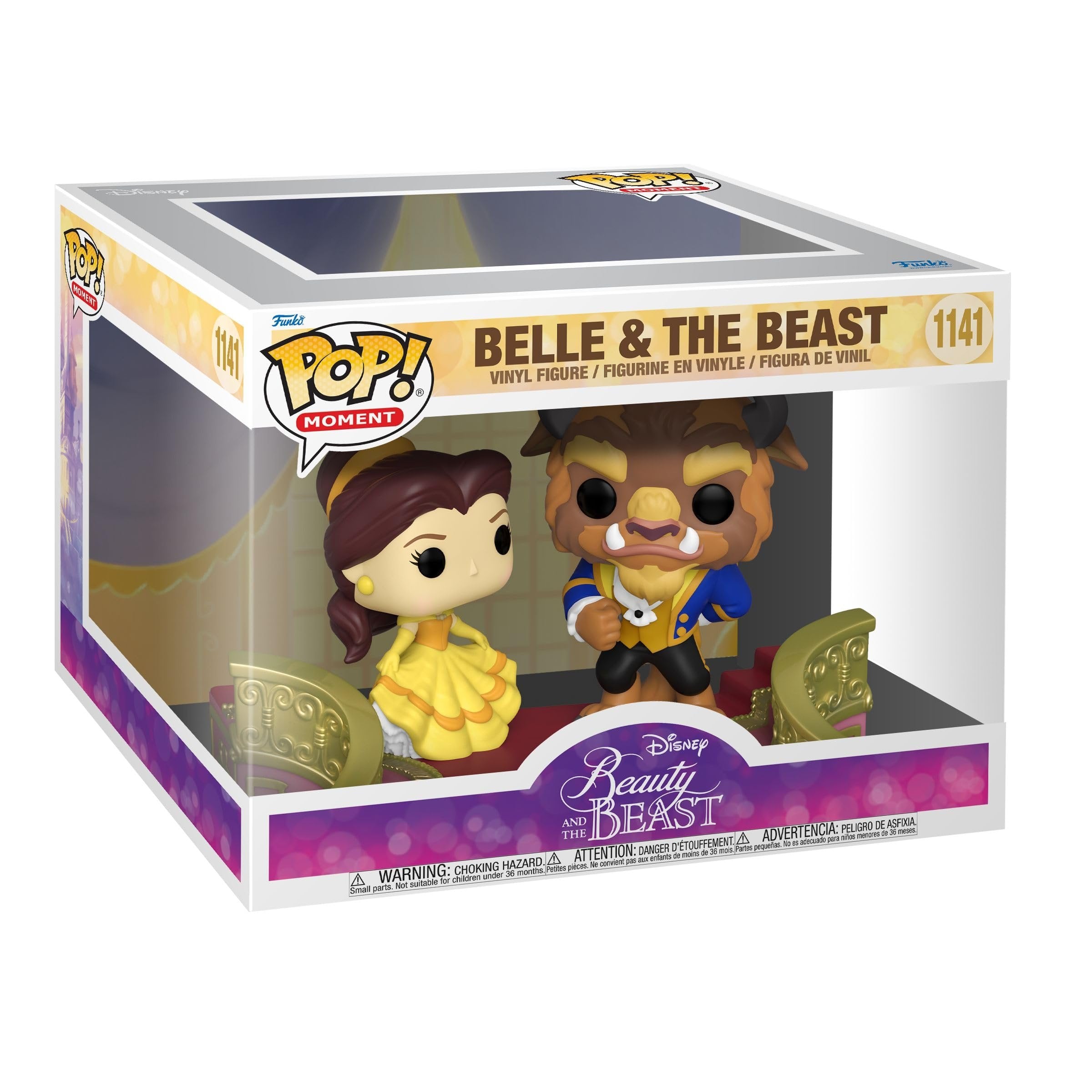 Funko Pop! Moment Disney: Beauty and The Beast- Formal Belle & Beast