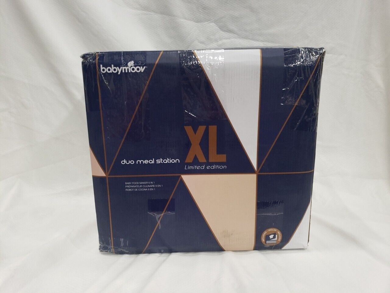 Babymoov 6 in 1 Baby Food Processor Duo Meal Station XL Blue Copper