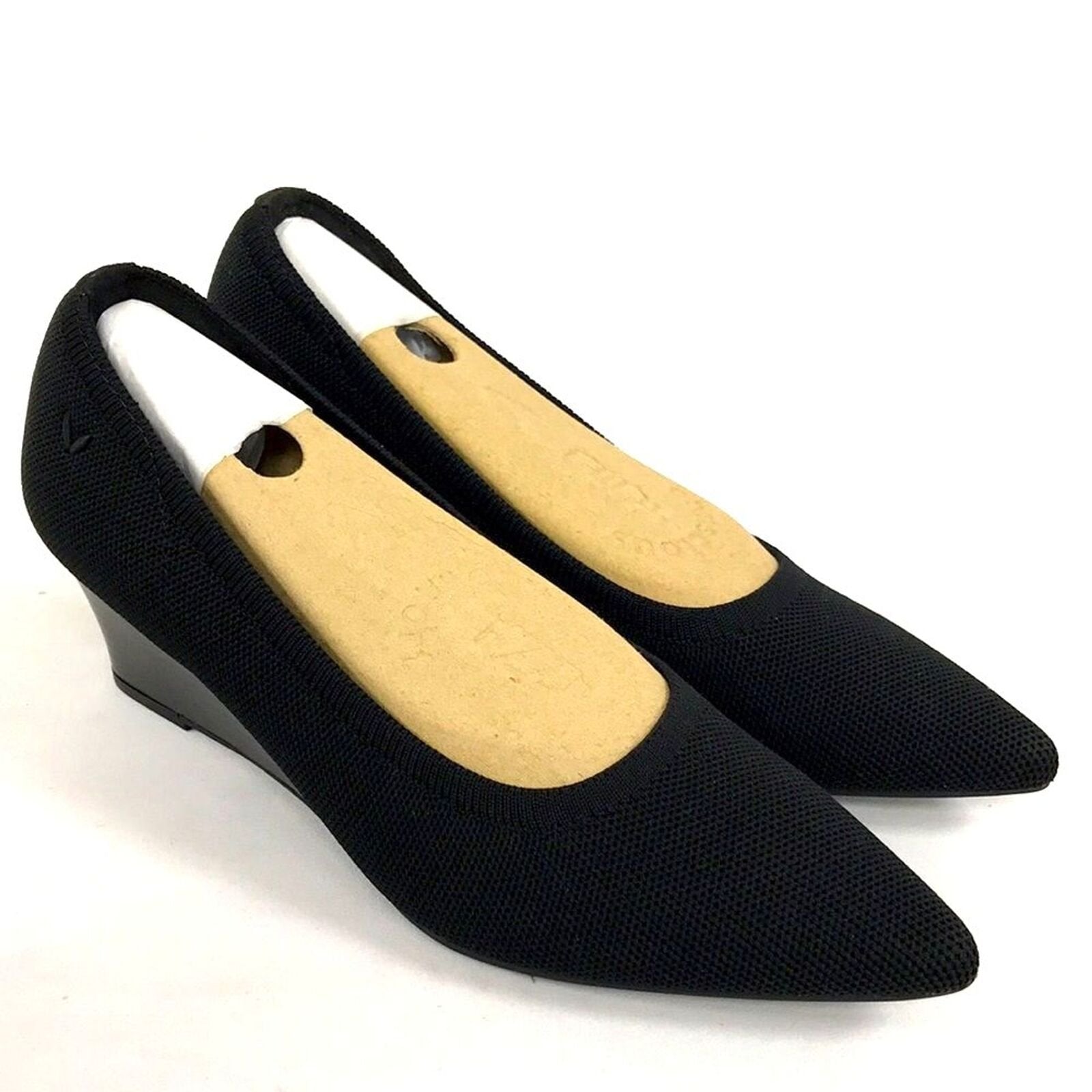 VIVAIA Aria Wedge Womens Pointed Toe Wedge Pumps Shoes 6.5 US