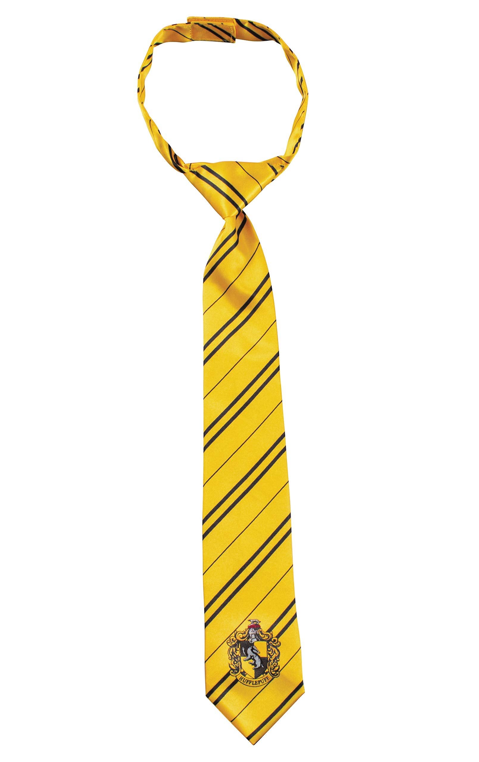 Disguise Harry Potter Costume Necktie, Official Hogwarts Wizarding World Kids Costume Breakaway Child Size Tie Yellow & Black