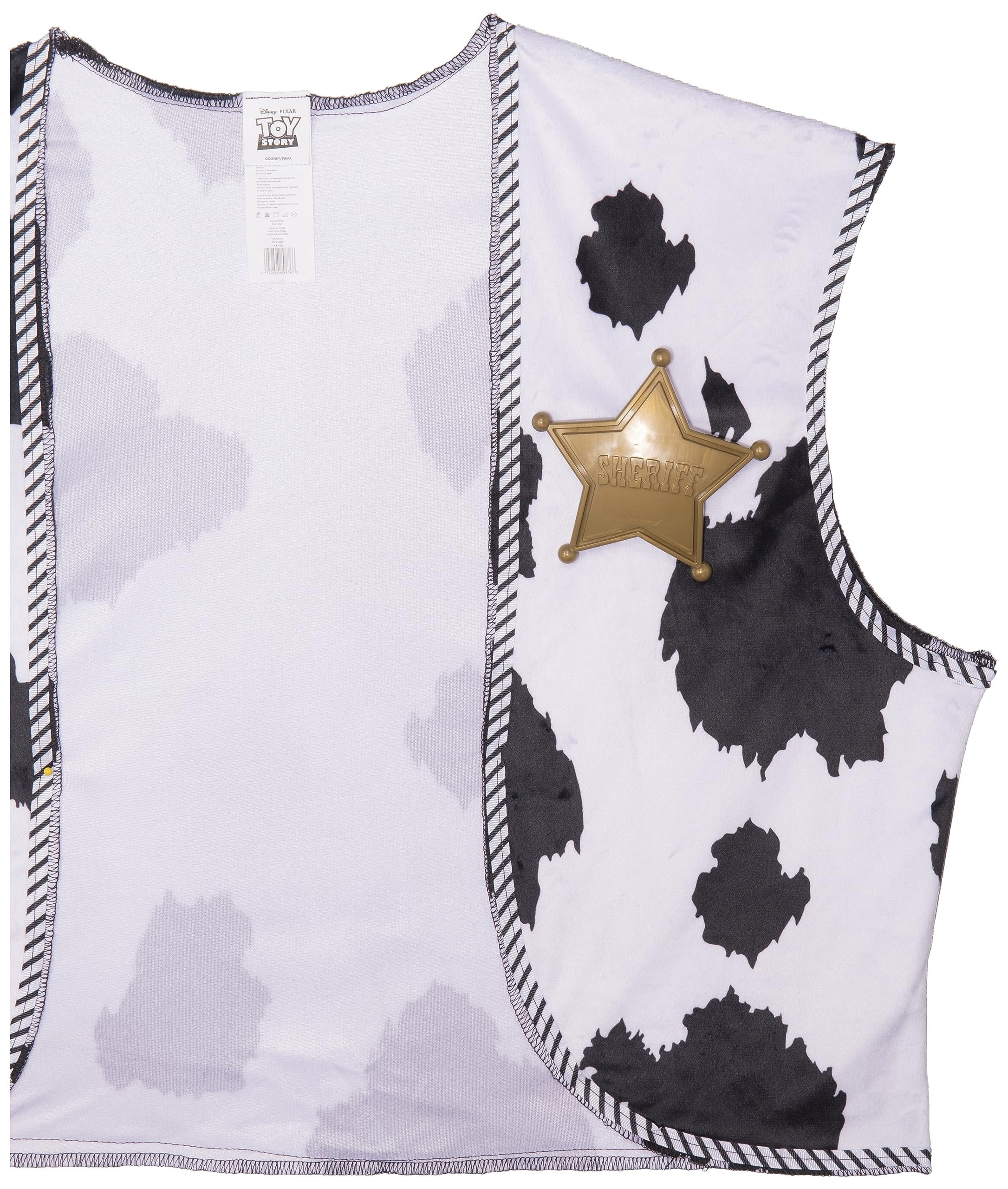 Disguise Men's Disney Pixar Woody Toy Story 4 Deluxe Costume Kit, Multi, One Size Adult