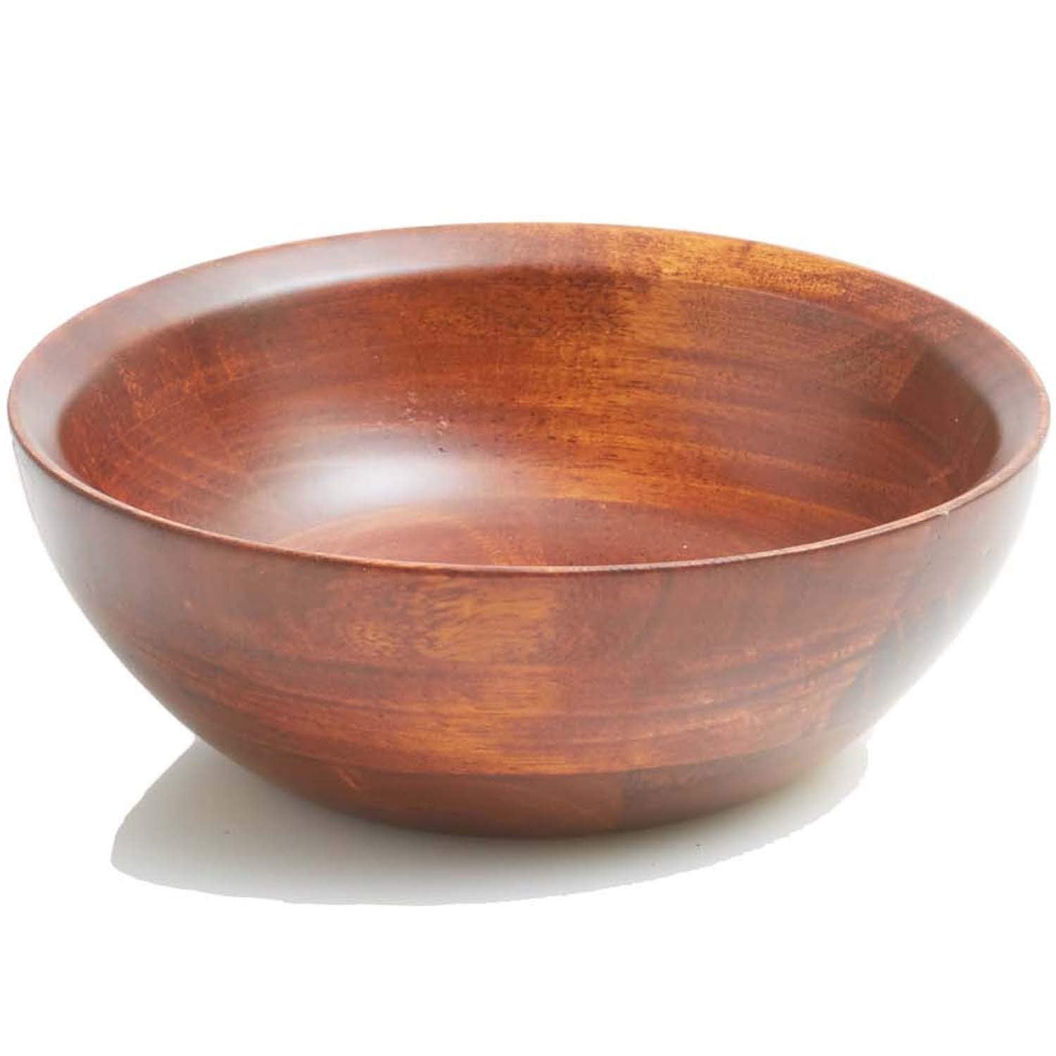 Woodard & Charles Wood Individual Salad Bowl, 7" x 2.5", Cherry