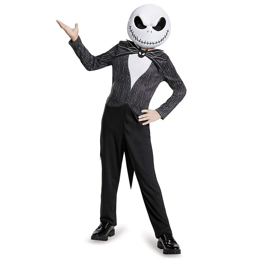 Child Jack Skellington Costume Black Small (4) - Free Shipping!