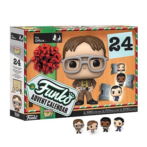 Funko Advent Calendar: the Office - Michael Scott - 24 Days Of Surprise - Collectible Vinyl Mini Figures - Mystery Box - Gift Idea - Holiday Xmas for Girls, Boys & Kids - Christmas Countdown