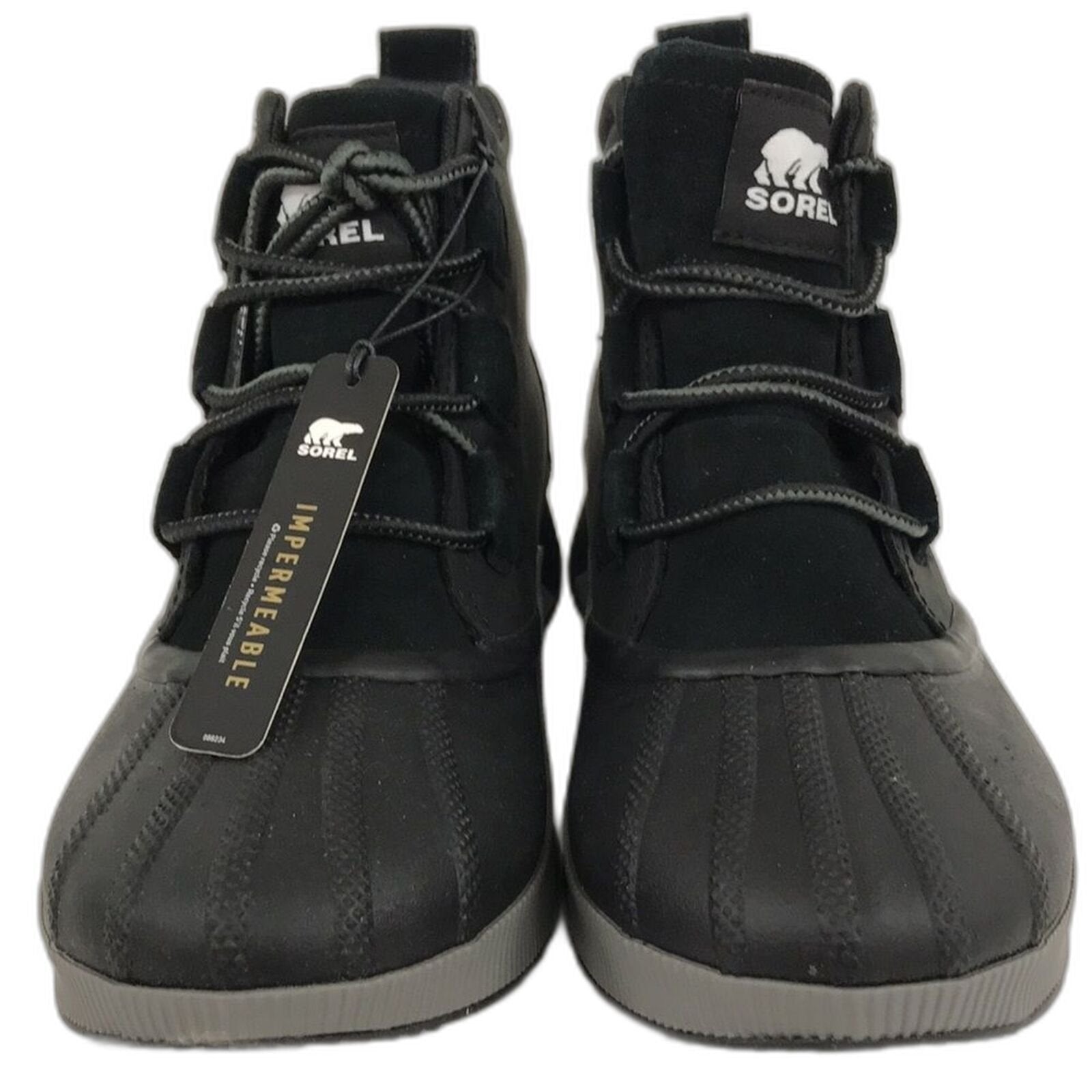 Sorel Womens Out N About III Classic Waterproof Boots Black Grill Size 10 US