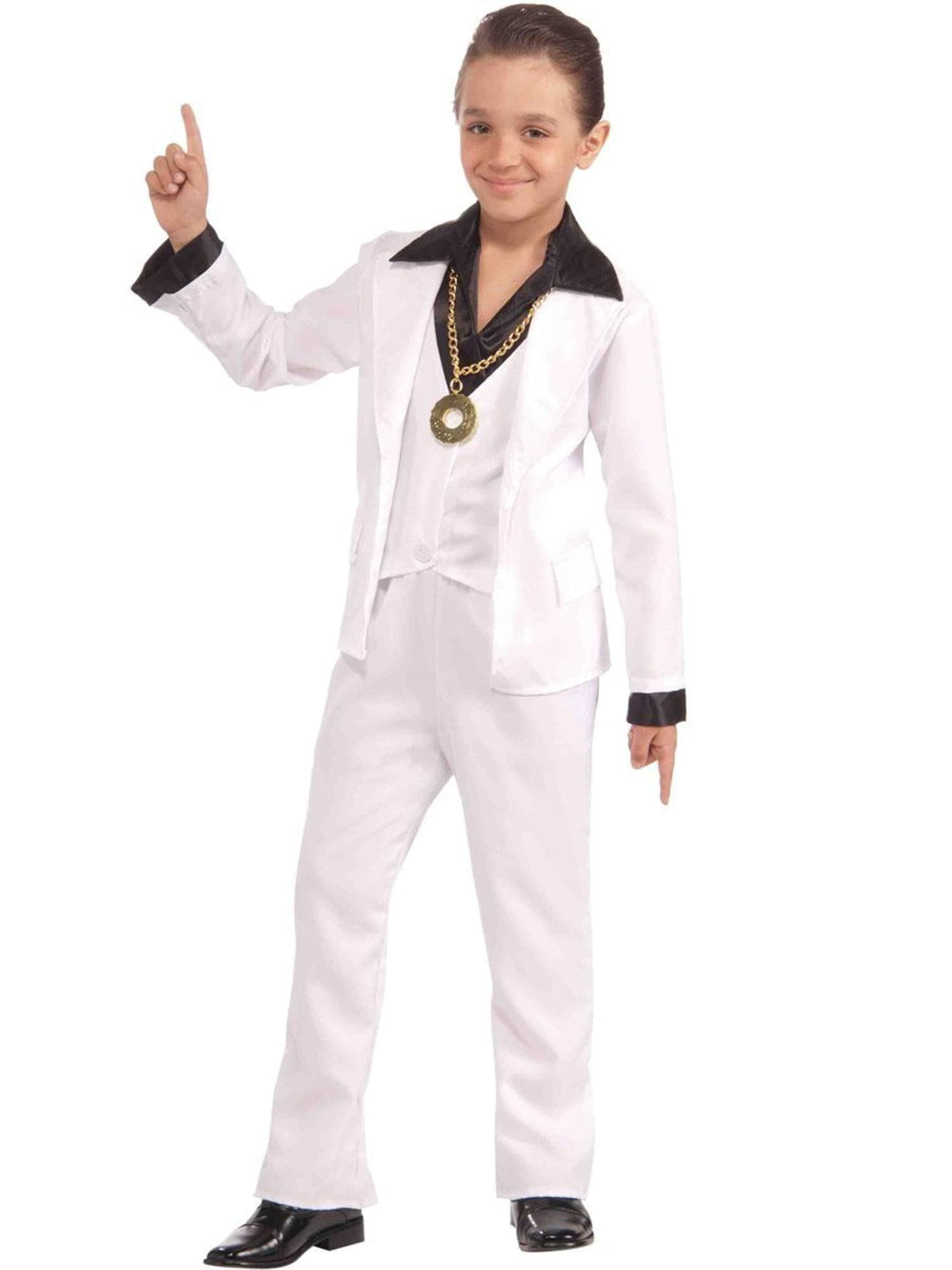 Forum Novelties boys 70s Disco Fever Costume, As Shown, Medium US