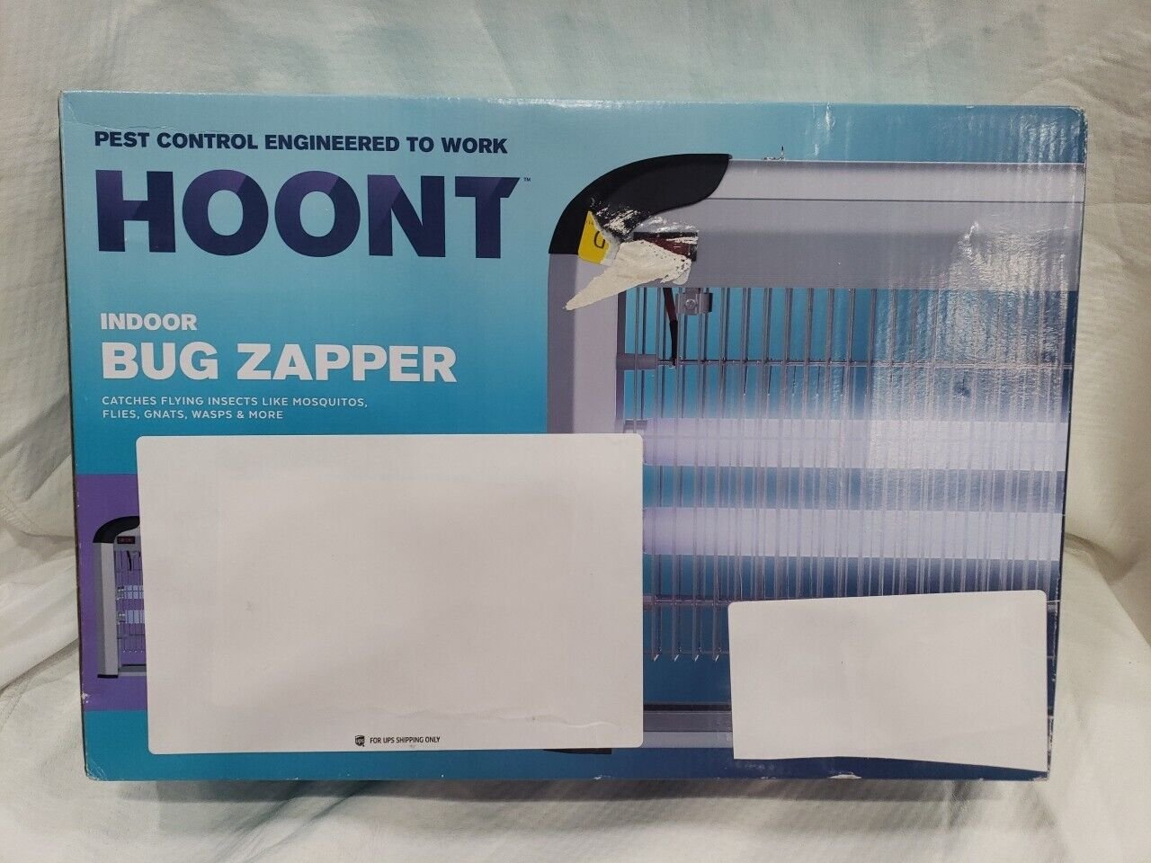 Hoont Electric Indoor Fly Zapper and Bug Zapper Trap Killer Catcher – Protects