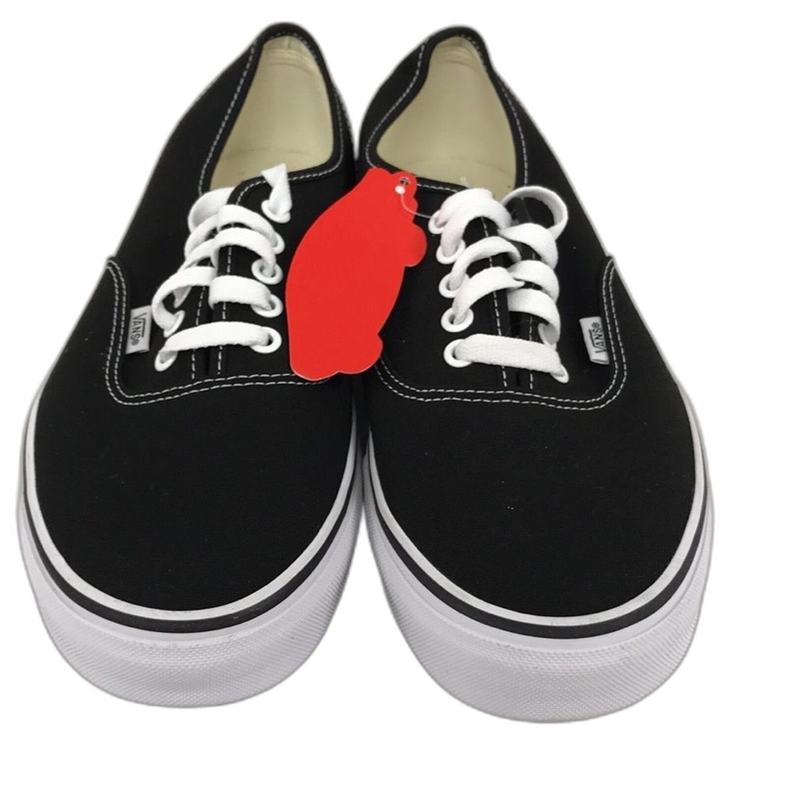 Vans Authentic Black White Mens Size 10 US