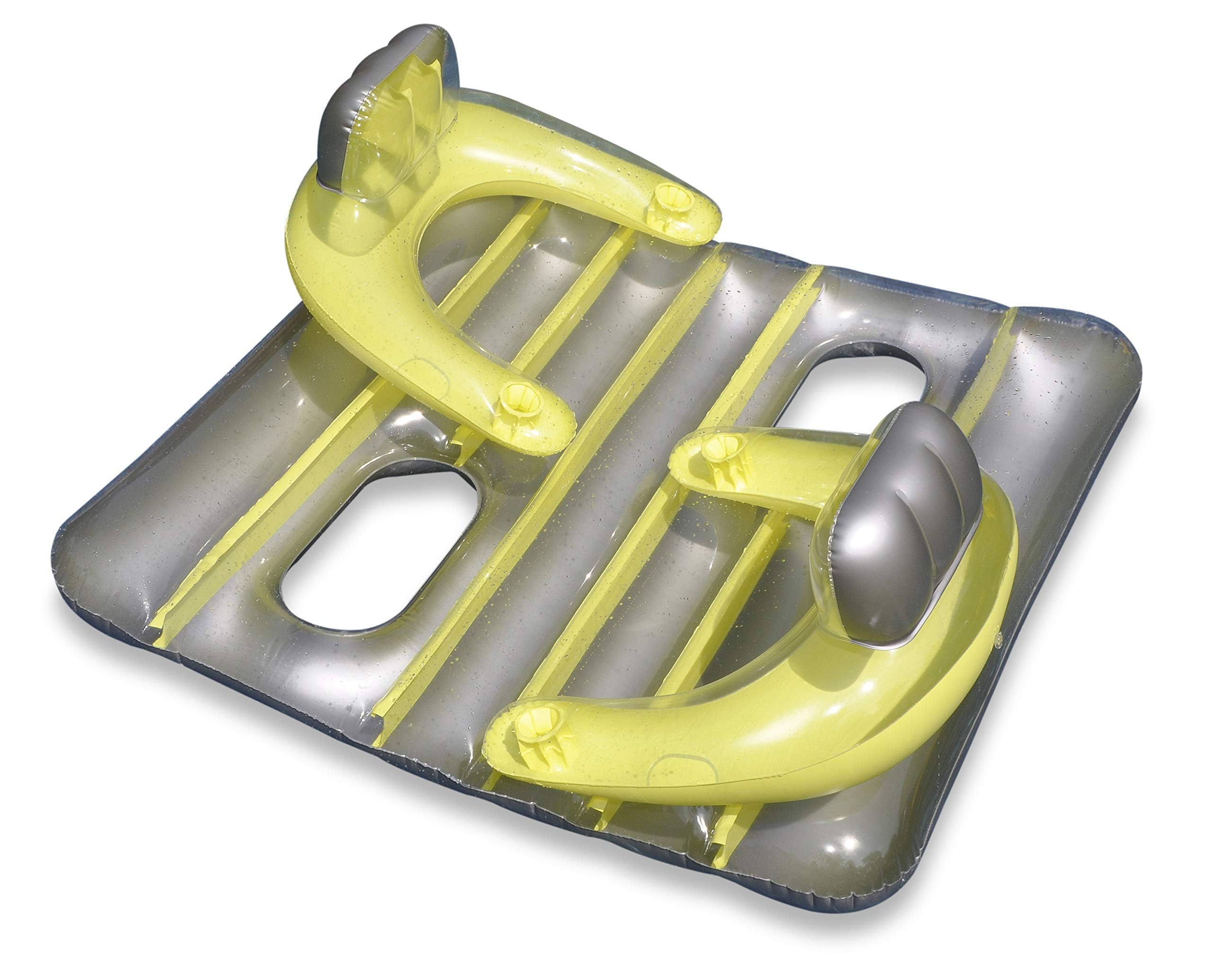 Swimline 66" Face To Face Pool Lounger Yellow