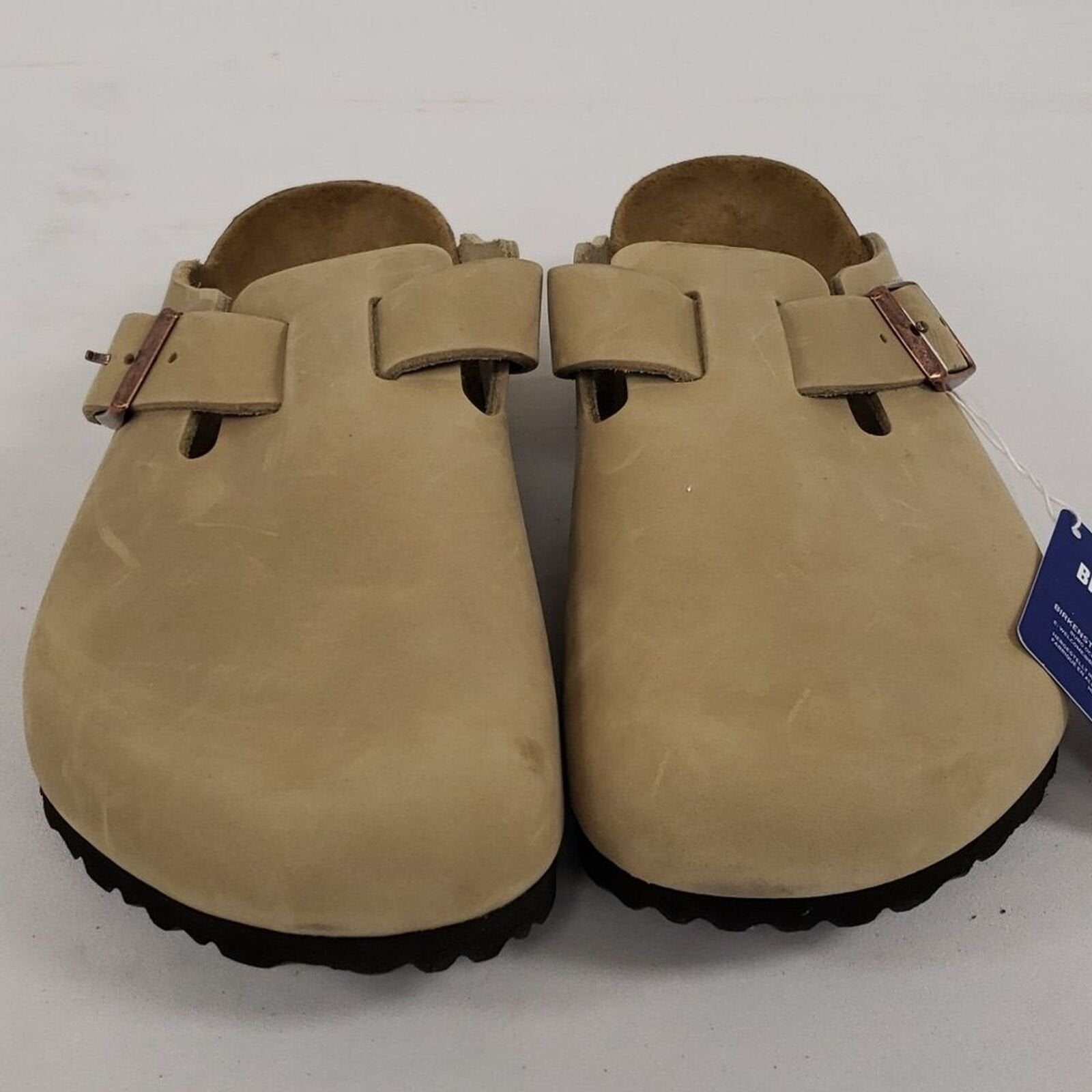 Birkenstock Boston Classic Arch ClogTobacco Brown Leather 11 US