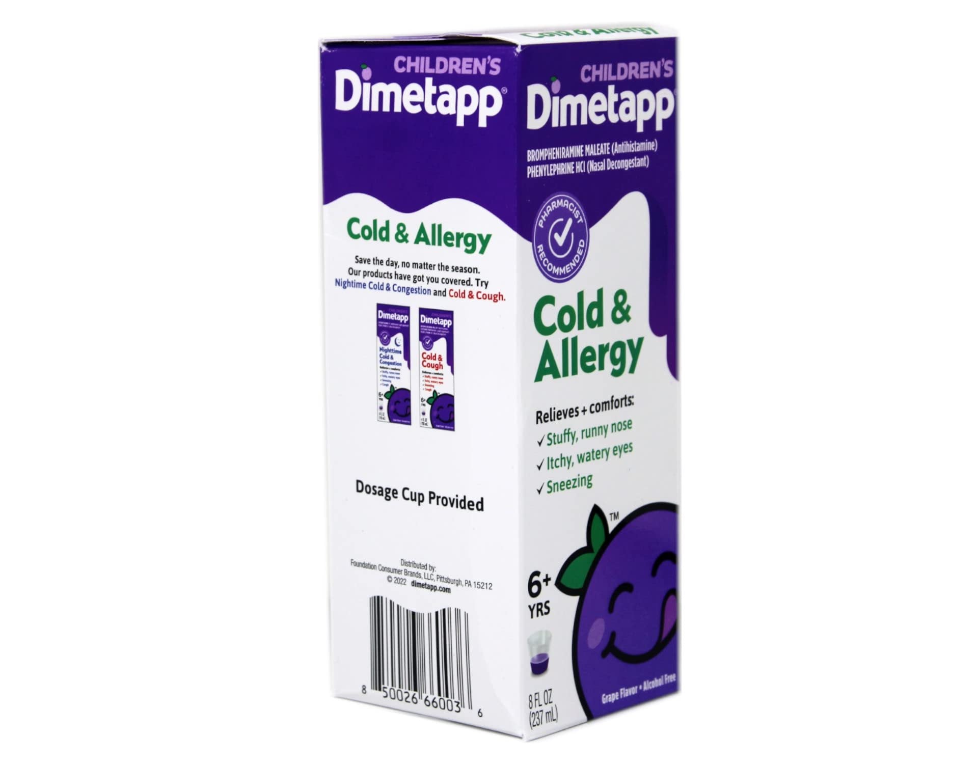 Children's Dimetapp Cold & Allergy 8 Fl. Oz. 3 Pack