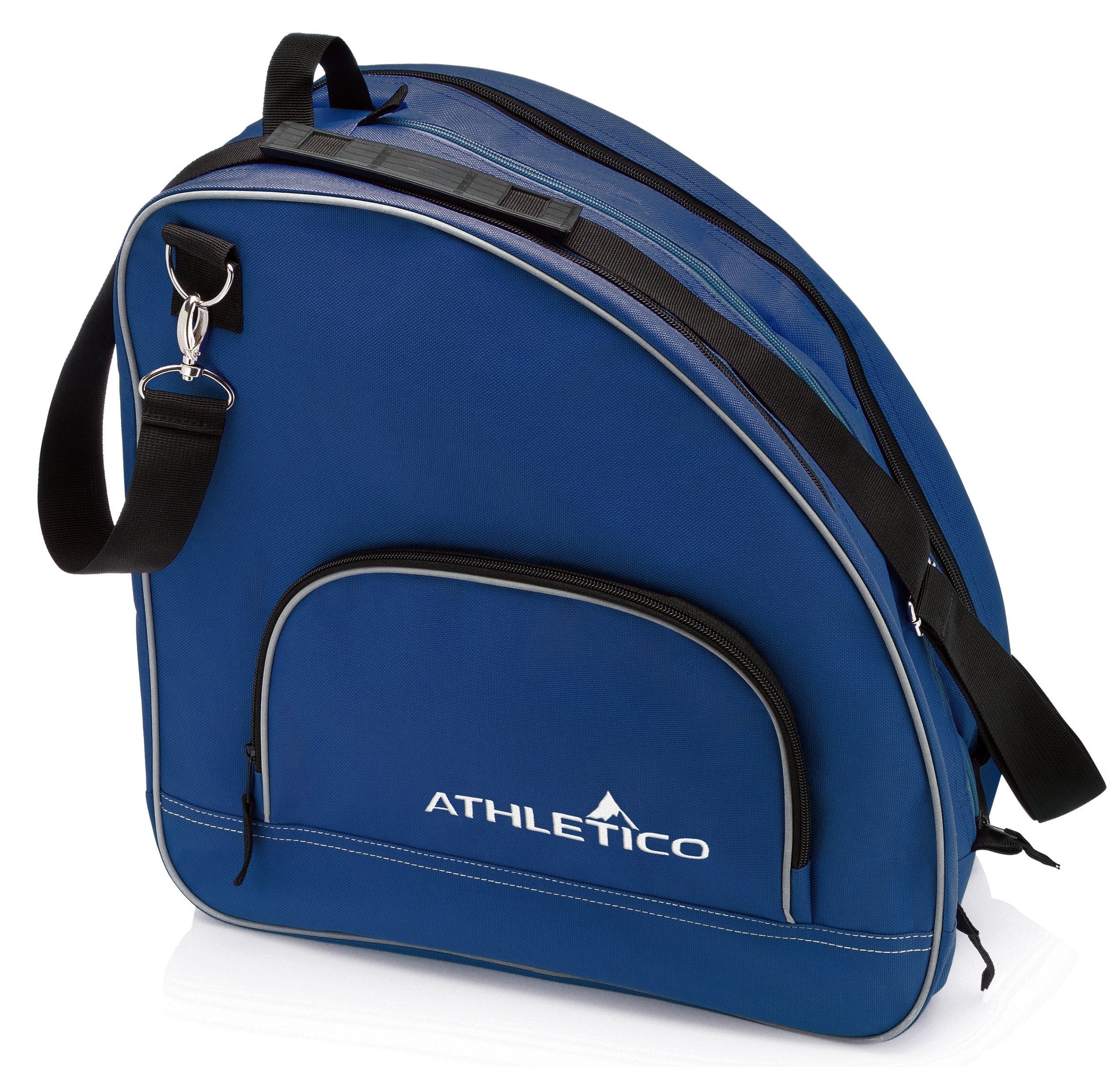 Athletico Ice & Inline Skate Bag - Premium Bag to Carry Ice Skates, Roller Skates, Inline Skates for Both Kids and Adults (Blue)