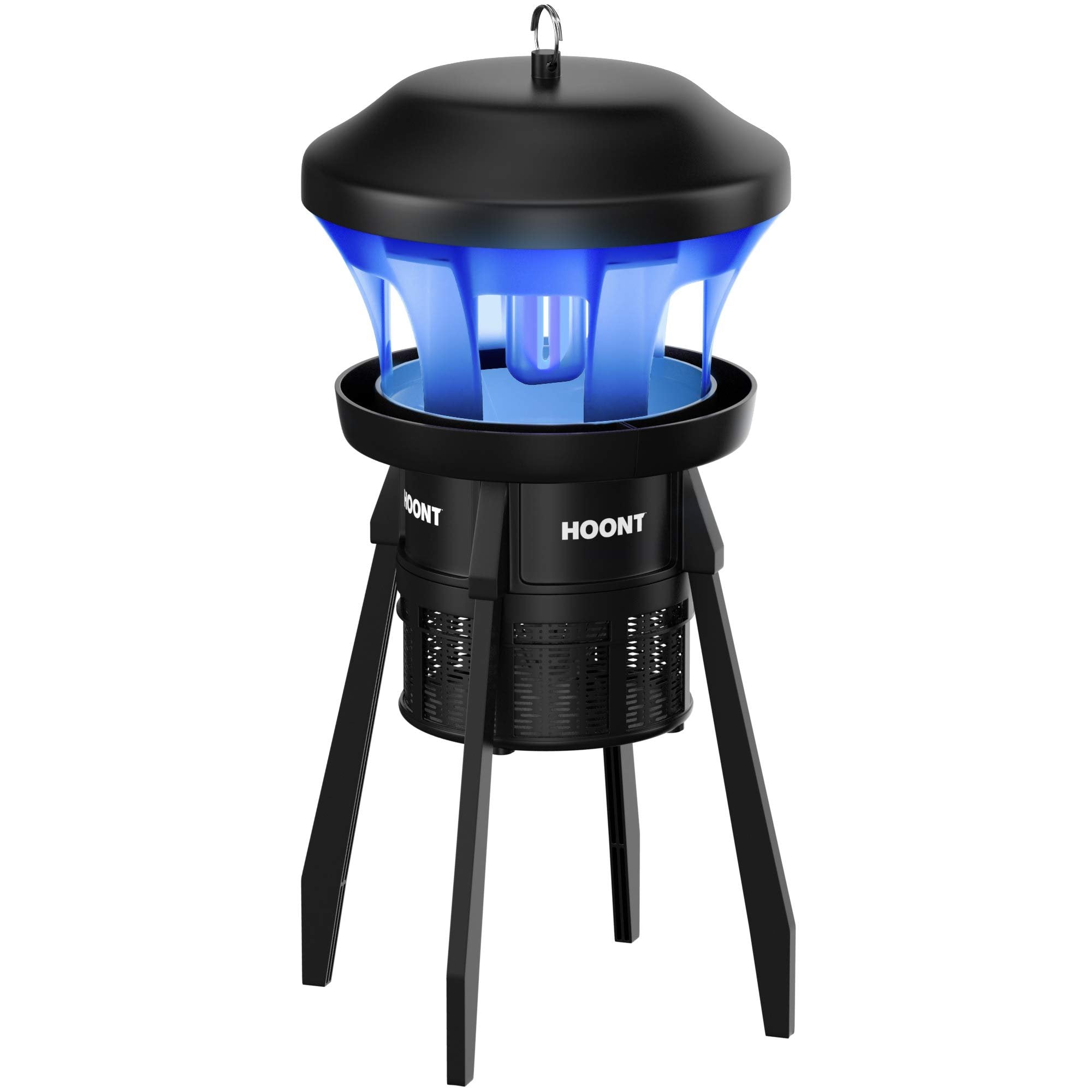 Hoont 35 3-Way Mosquito and Fly, Gnat Trap with Stand - with A Bright UV Light Attractant, and Fan Outdoor and Indoor Bug Killer