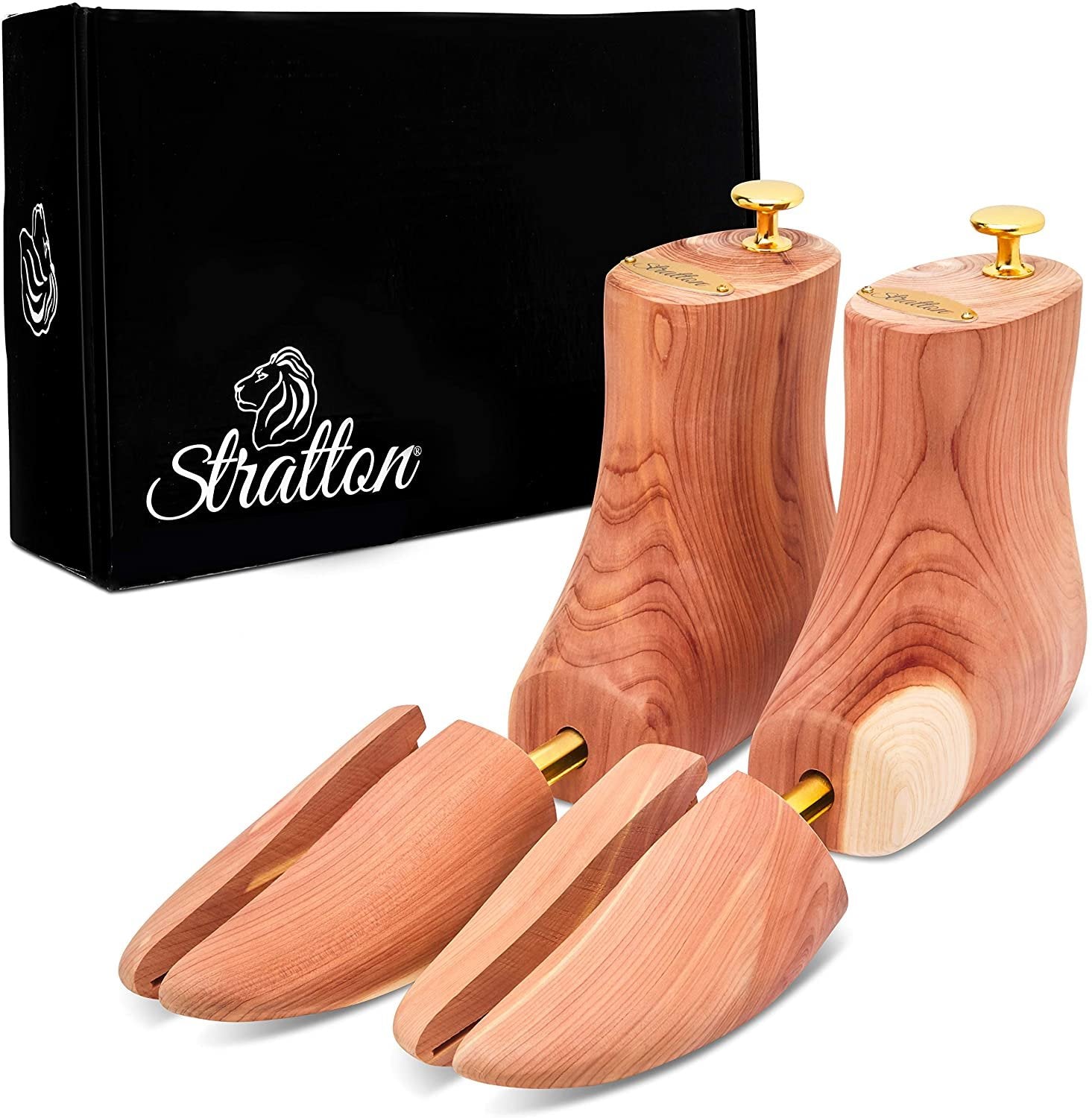 Stratton Cedar Boot Tree for Men - Size Medium 7-8.5 - Aromatic Red Cedar - Free Shipping & Returns