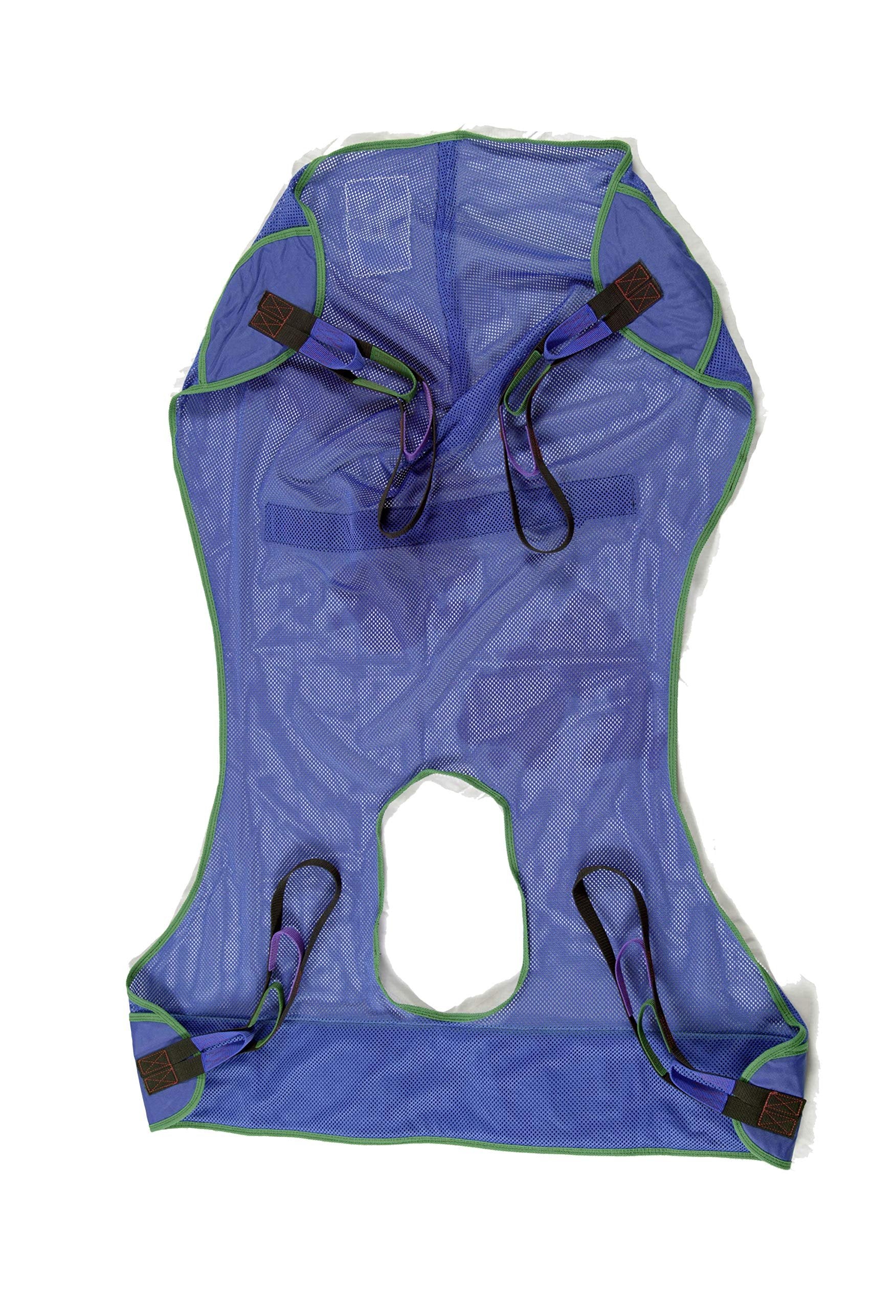 ProHeal Universal Full Body Mesh Lift Sling with Commode Opening, XX Large, 50.5" L x 44" - Polyester Slings for Patient Lifts -Compatible with Hoyer, Invacare, McKesson, Drive, Lumex, Joerns