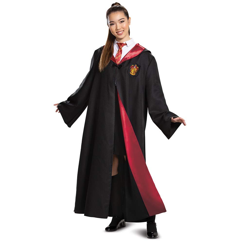 Disguise Gryffindor Costume Outerwear Black & Red Adult M 38-40 Free Shipping & Returns