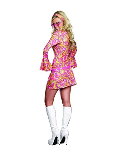 Dreamgirl Women's Go Go Gorgeous Costume, Multi, Large