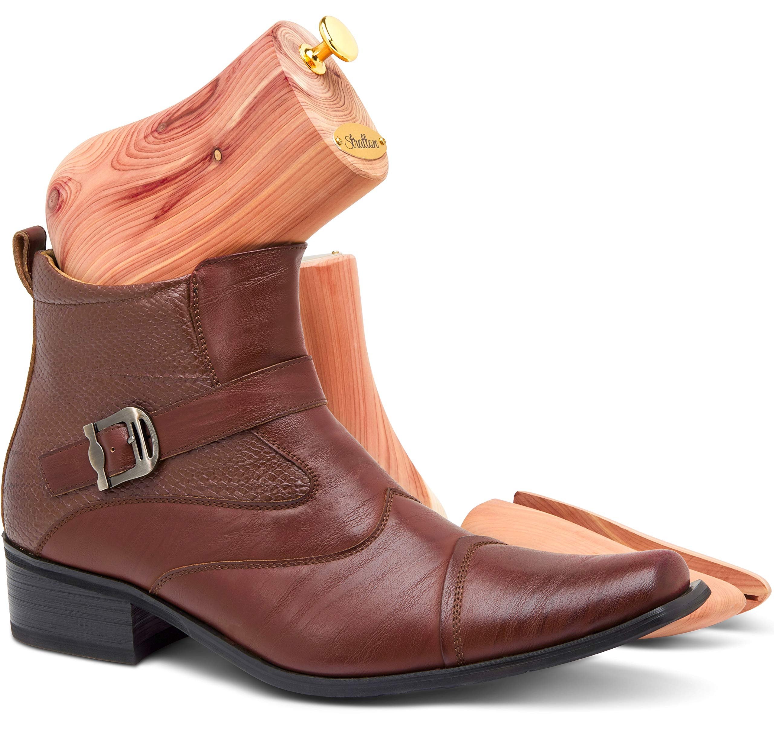Stratton Boss Cedar Boot Tree For Men - Aromatic Red Cedar (Large)