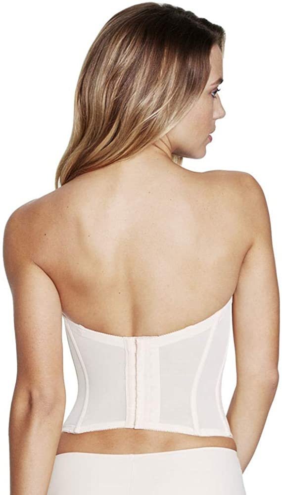 Dominique Womens Ariel Hidden Underwire Longline Bra Nude 36DD/E One Size