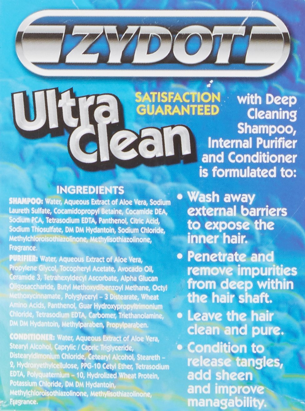 Zydot Ultra Clean Shampoo
