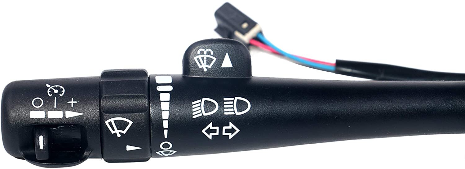 Turn Signal Multi-Function Switch - Replaces 12450067, D6299A, 2330856 - Compatible with Chevy, GMC, Cadillac Vehicles - Trailblazer, Silverado, Suburban, Avalanche, Yukon, XL, Tahoe, Sierra, Envoy
