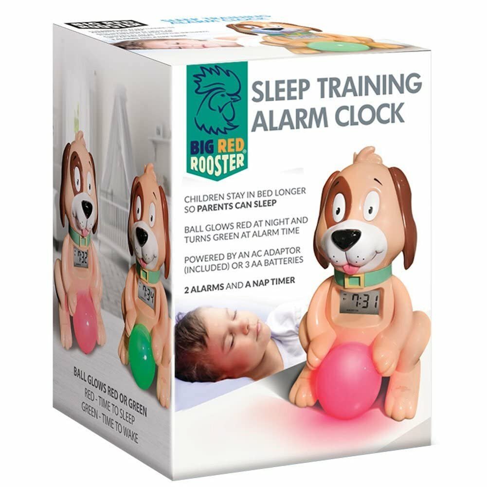 Sleep Training Alarm Clock for Kids | Red Green Light | OK to Wake | Toddler Clock | Green/Red | Free Shipping
