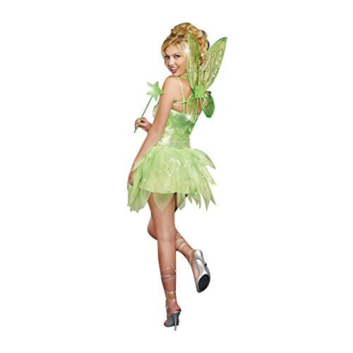 Dreamgirl Fairy-Licious Costume Green Small - Free Shipping & Returns