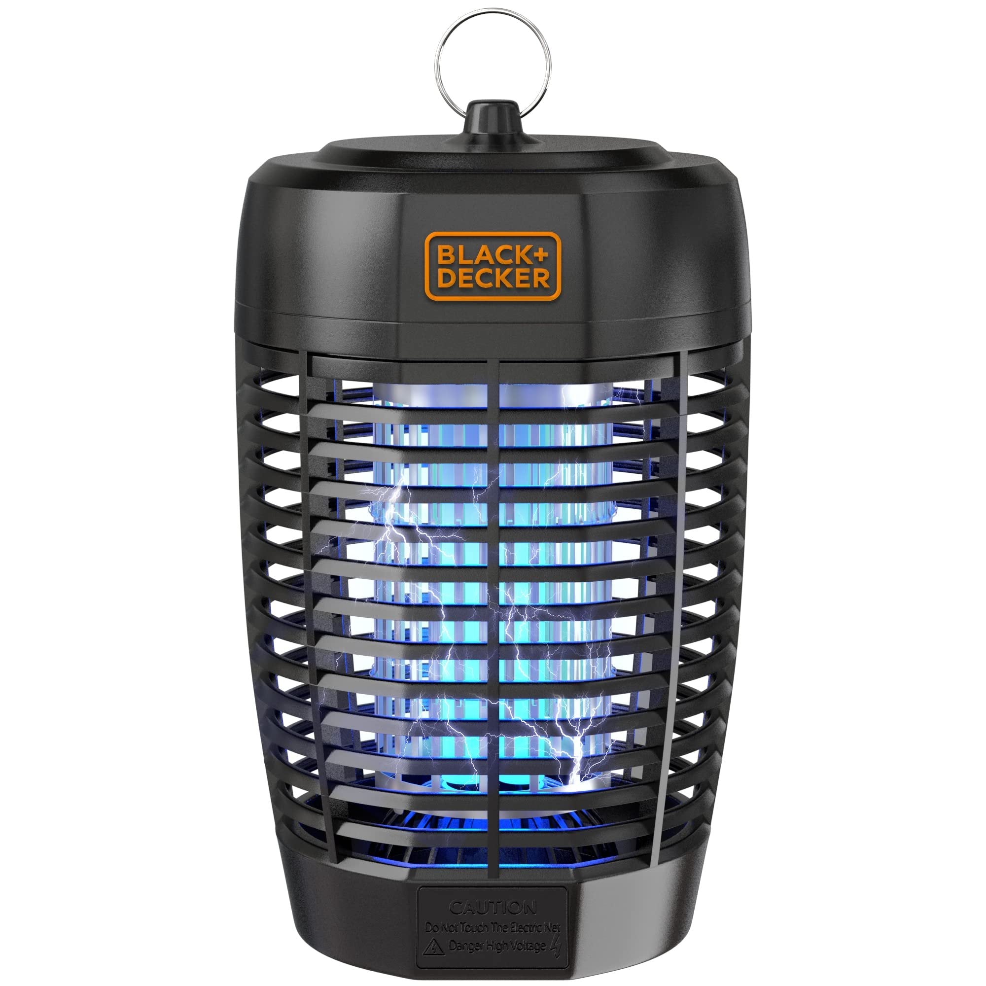 BLACK+DECKER Bug Zapper - Mosquito Repellent & Fly Traps - 1/3 Acre Coverage - Black