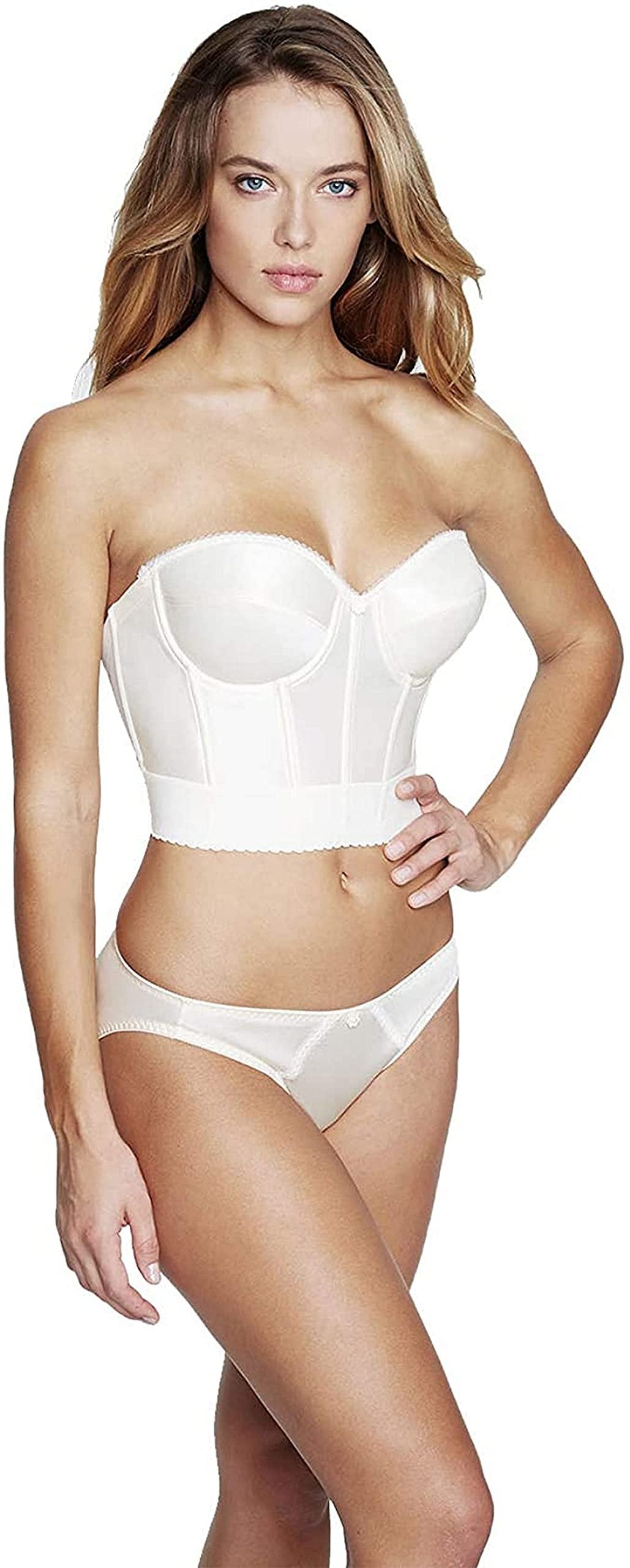 Dominique Women's Noemi Strapless Backless Bra-Ivo36B Ivory