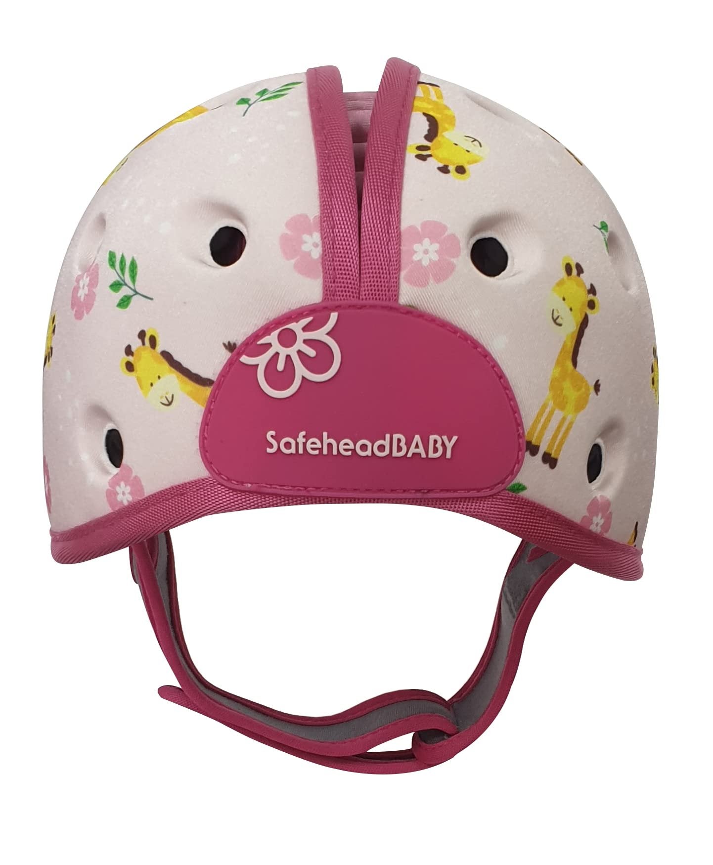 SafeheadBABY Infant Safety Helmet Giraffe Baby One Size - Tested & Certified