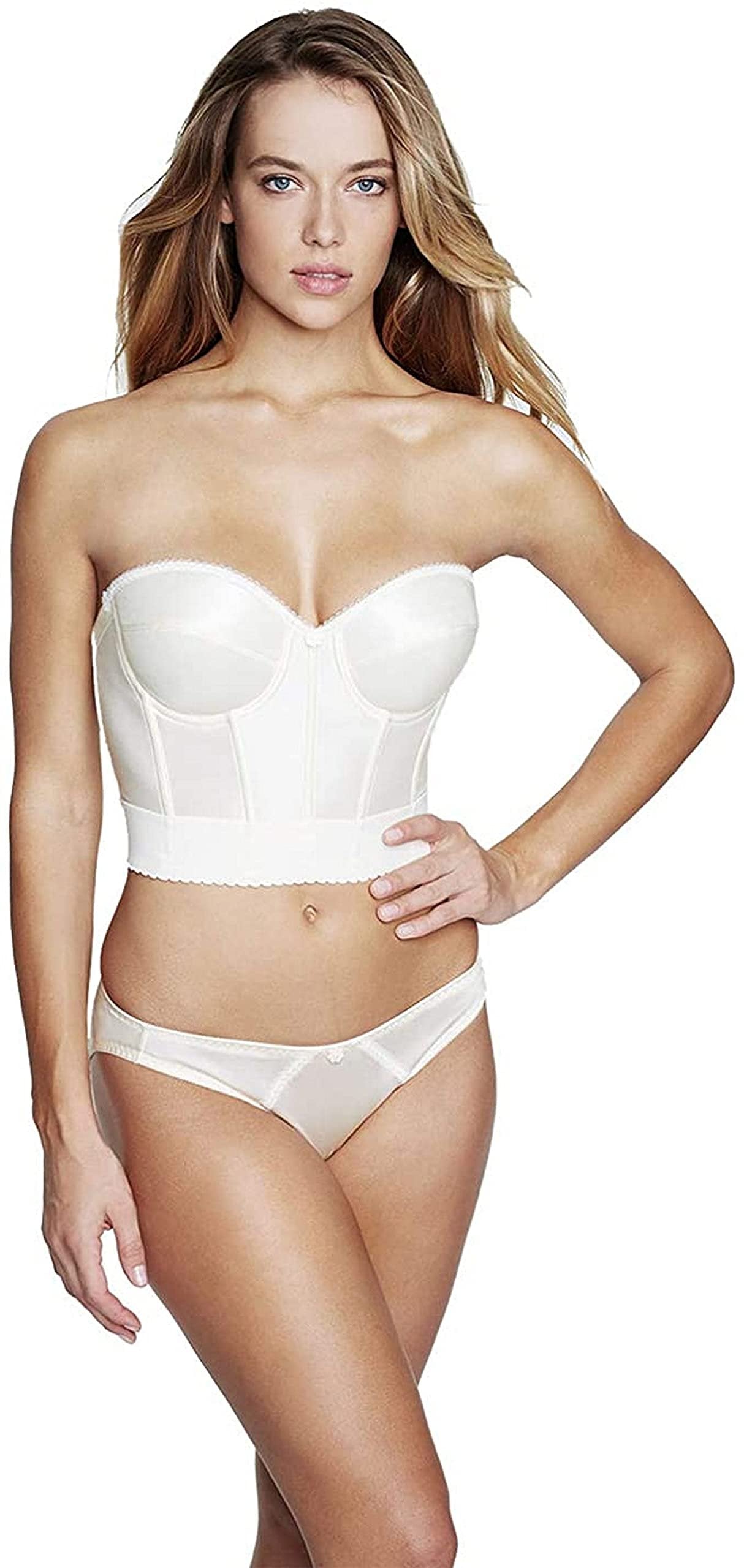 Dominique Women's Noemi Strapless Backless Bra-Ivo36B Ivory