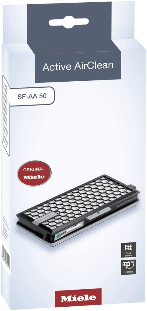 Miele Black Active AirClean Filter for Vacuum Cleaners - Size Sf-aac50 - Free Shipping & Returns