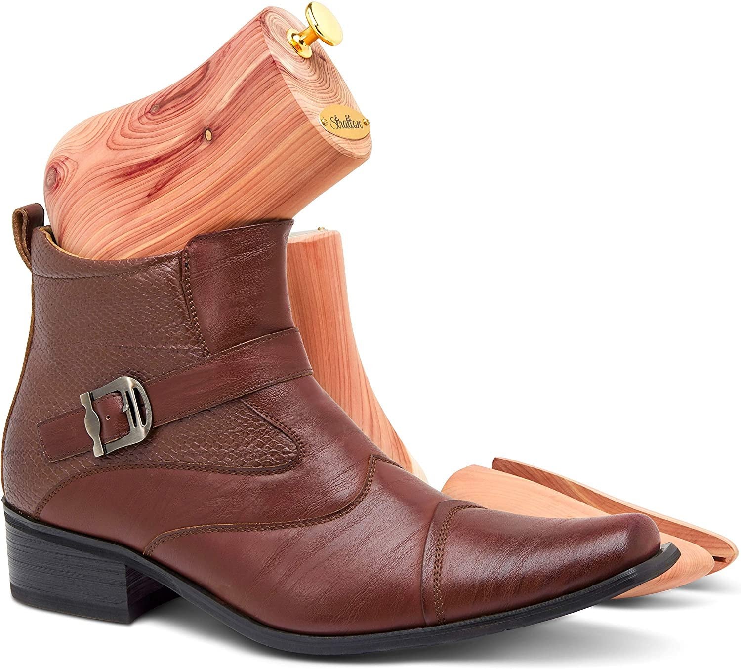 Stratton Cedar Boot Tree - Large (9-10.5 US) - Aromatic Red Cedar - Men's Shoe Care
